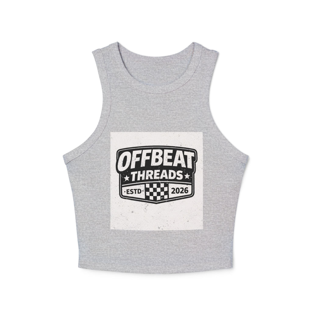 Women's Micro Rib Racer Tank Top