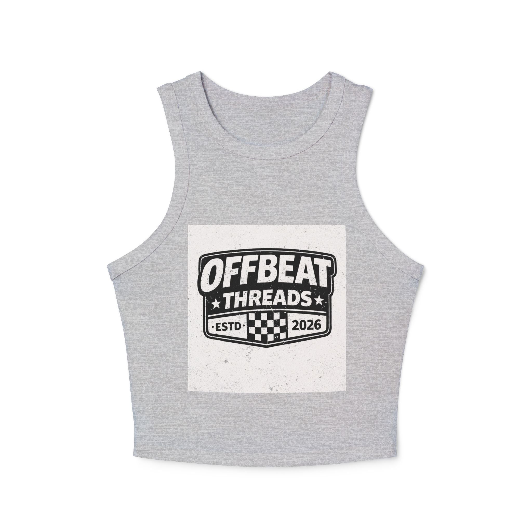 Women's Micro Rib Racer Tank Top