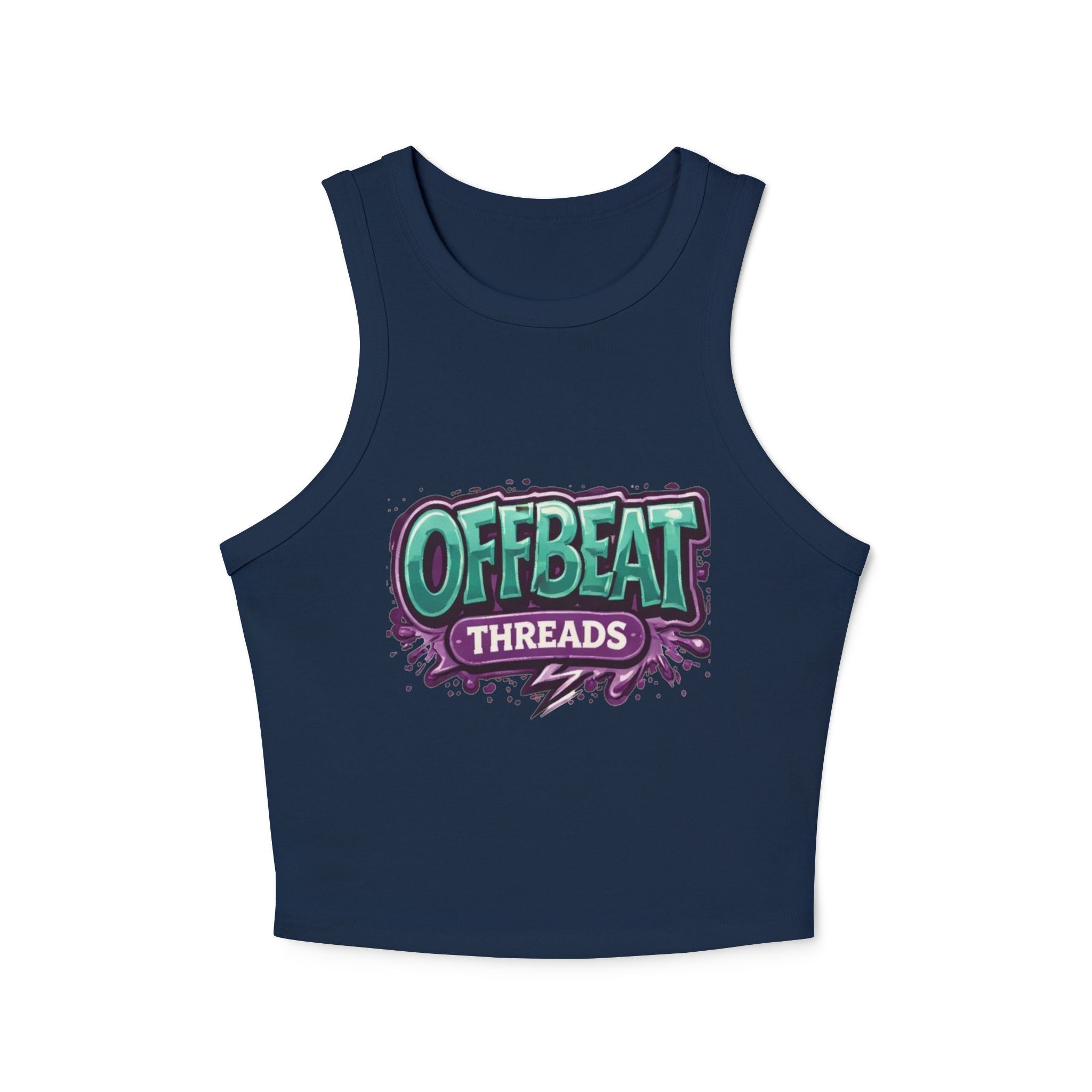 Women's Micro Rib Racer Tank Top