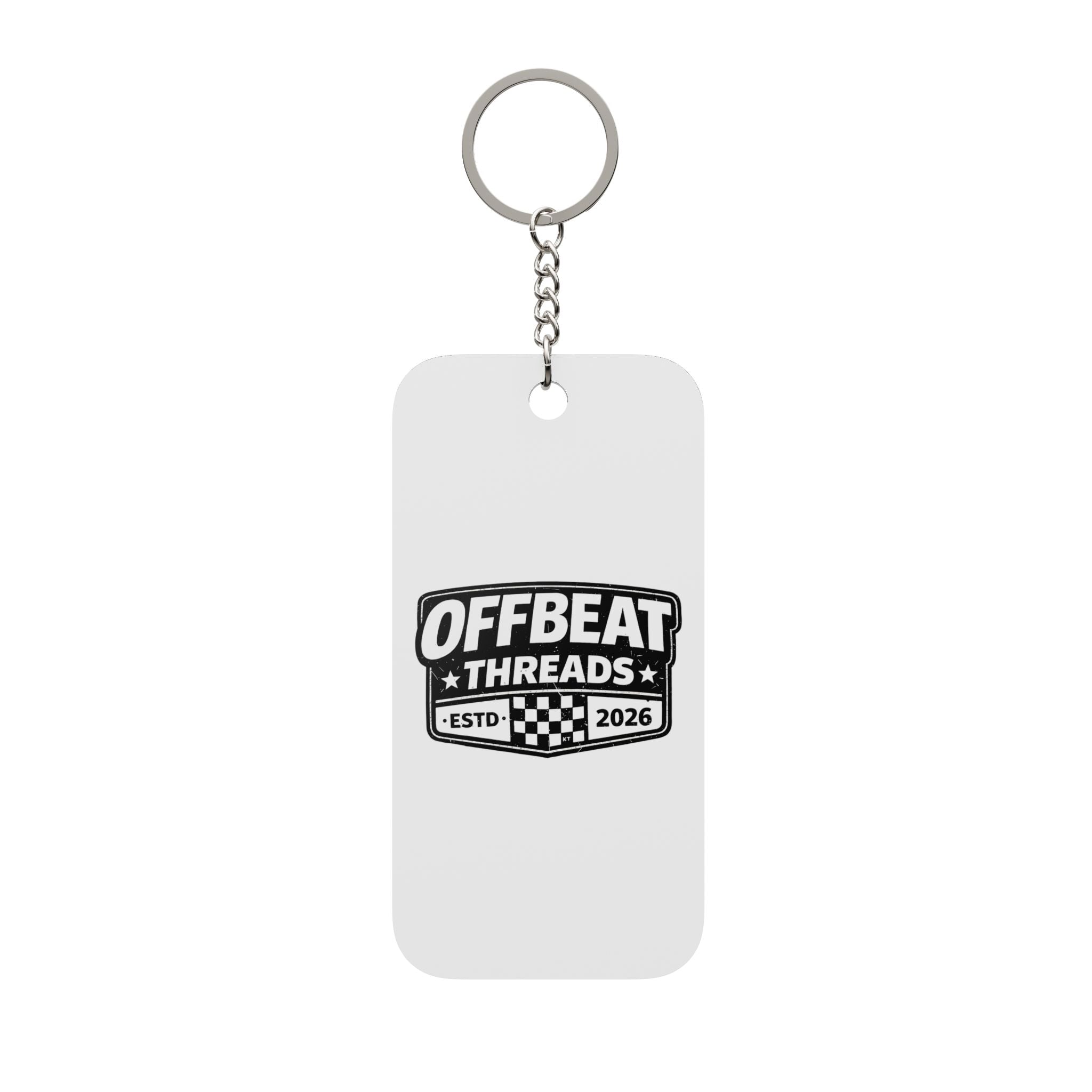 Double-Sided Keychain Charm
