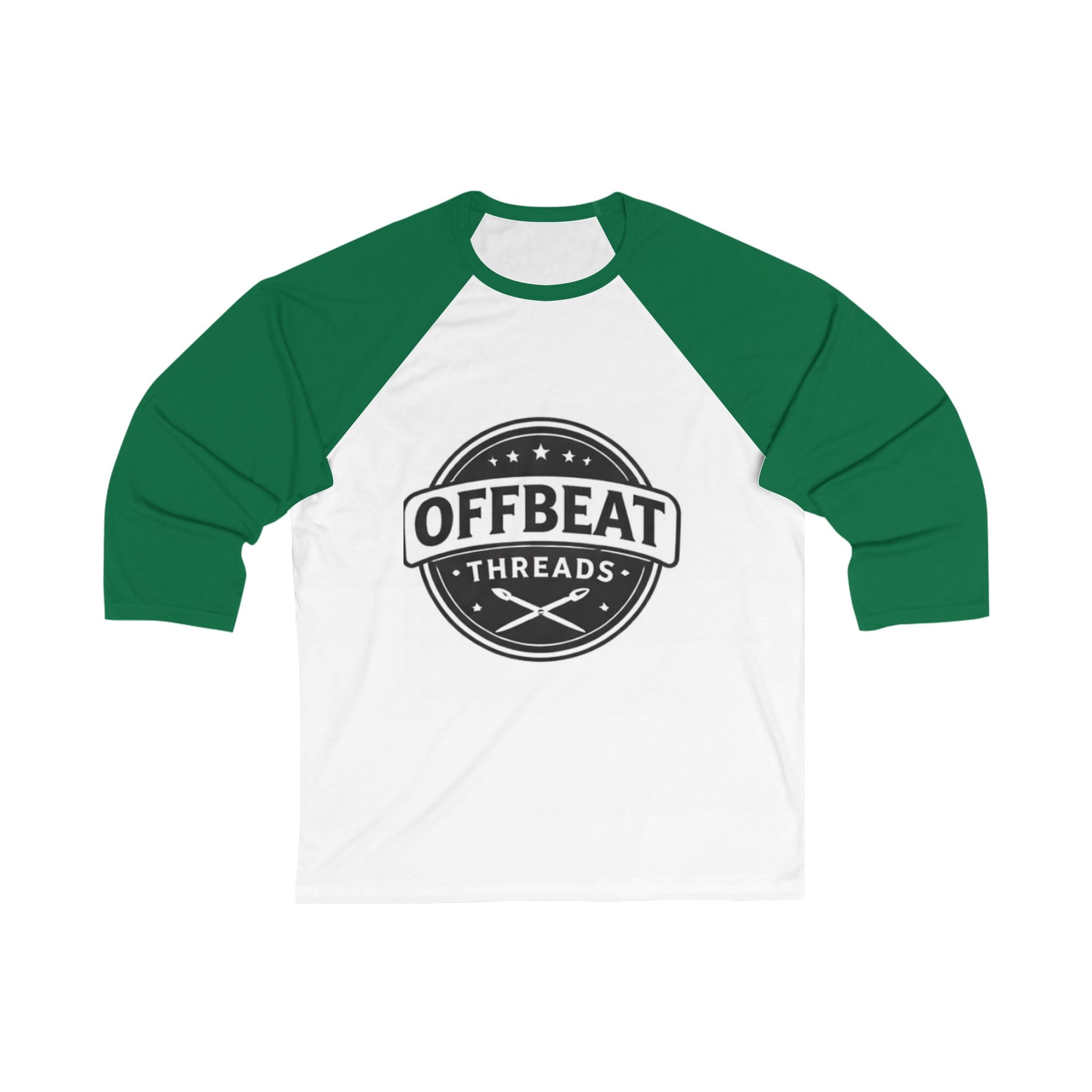 Unisex 3\4 Sleeve Baseball Tee