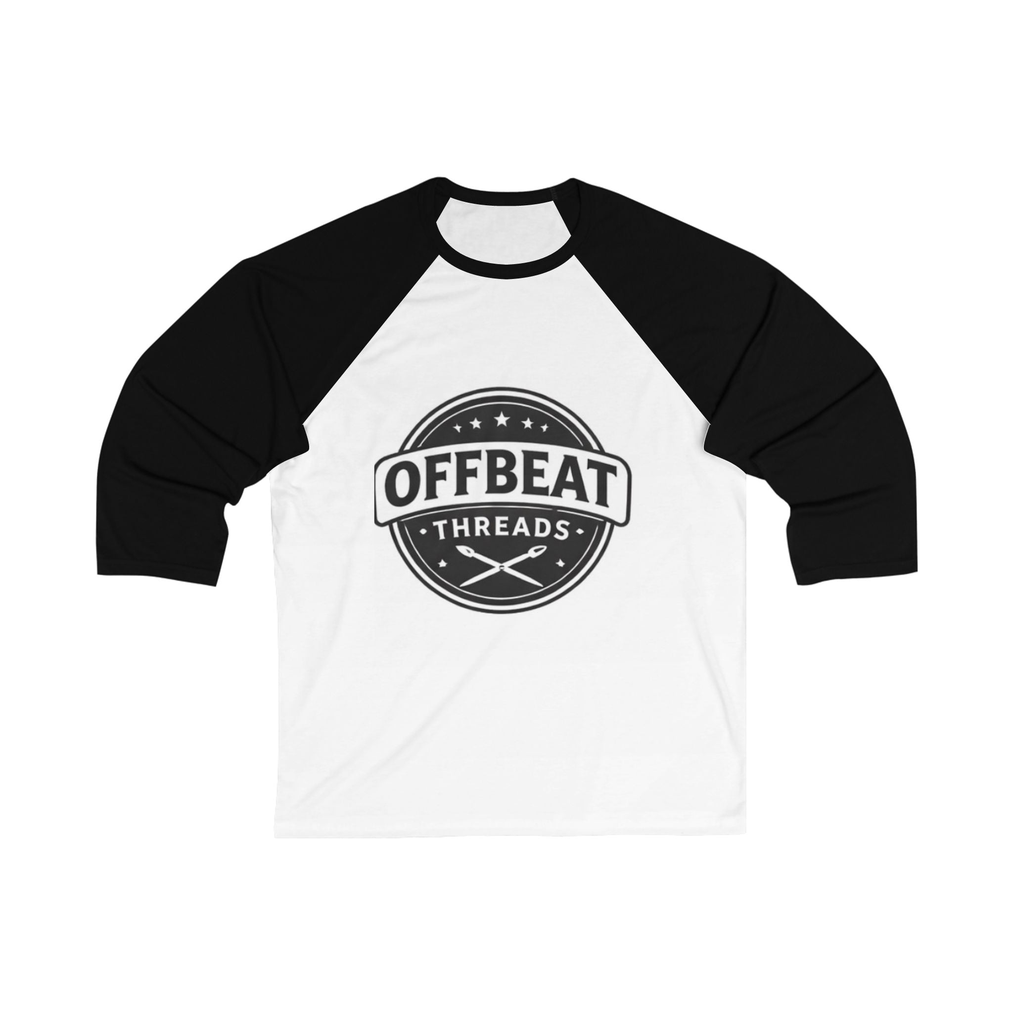 Unisex 3\4 Sleeve Baseball Tee