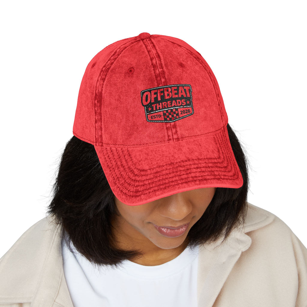 Vintage Cap (Embroidery)