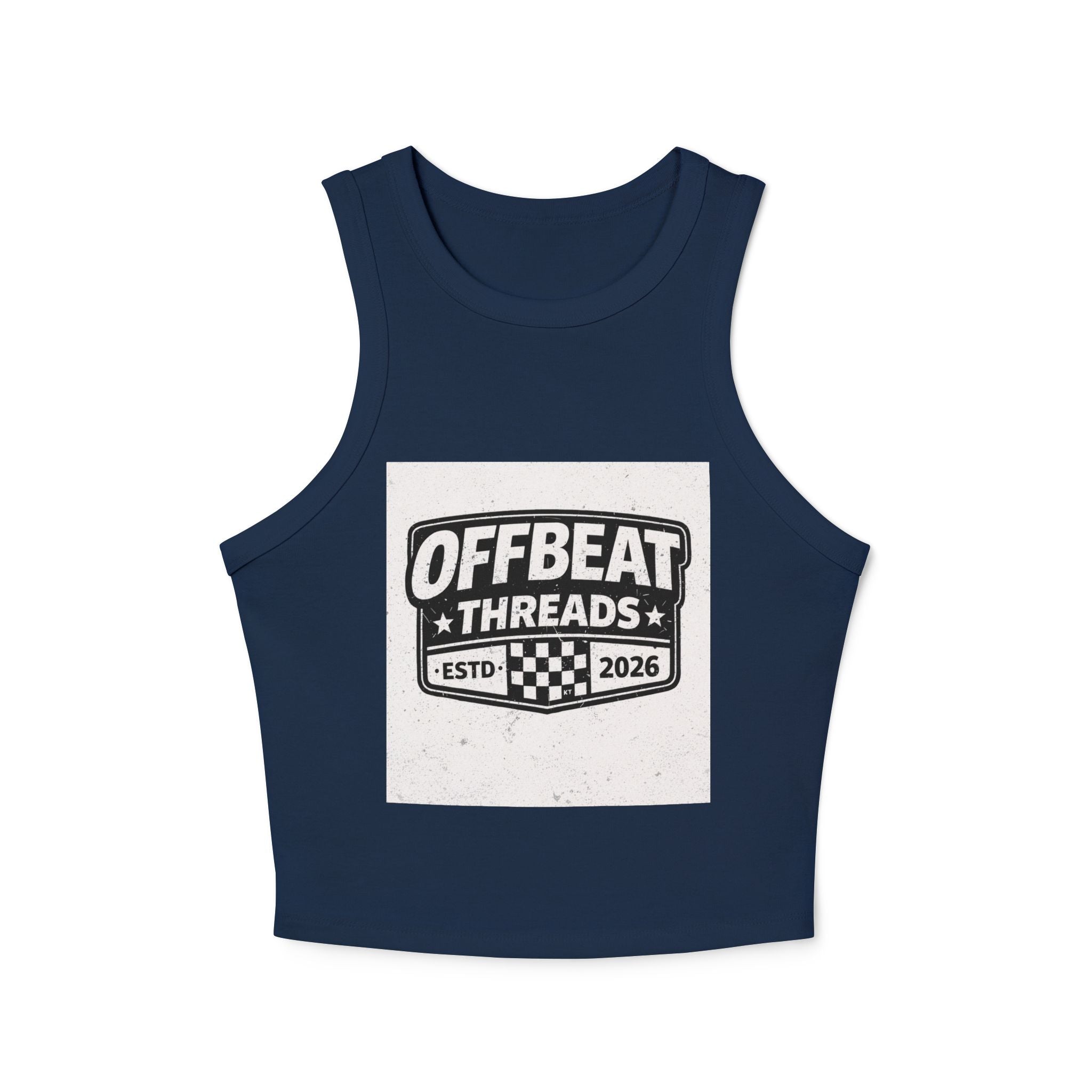 Women's Micro Rib Racer Tank Top