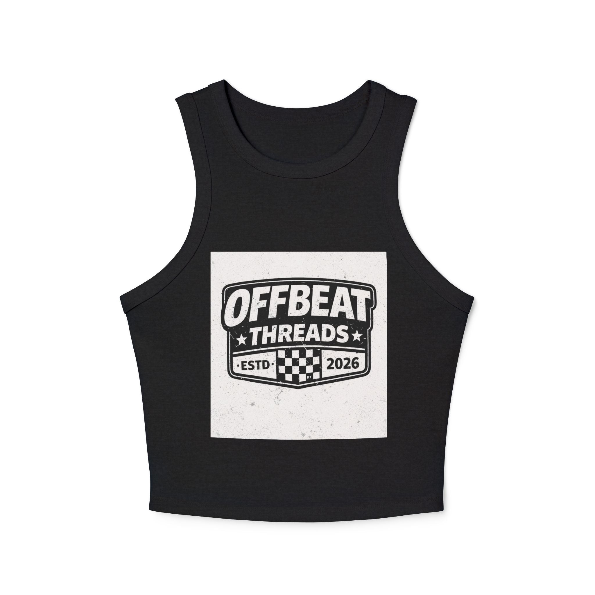 Women's Micro Rib Racer Tank Top