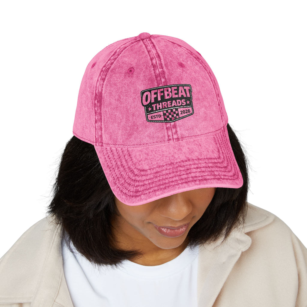 Vintage Cap (Embroidery)