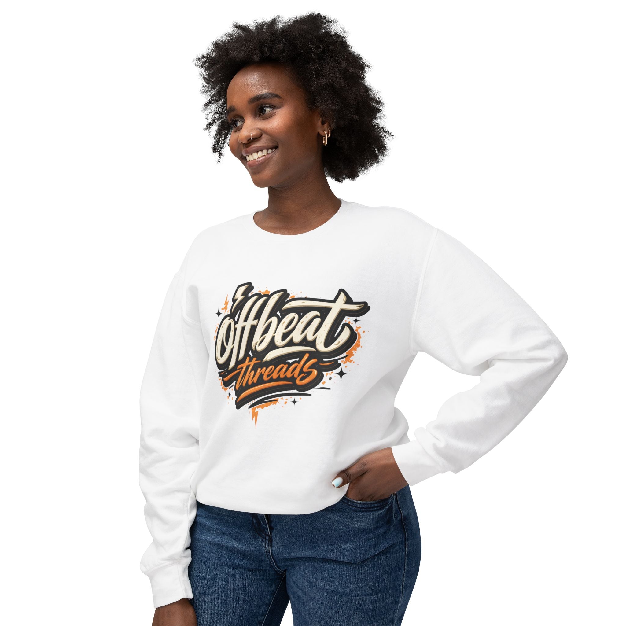 Unisex Lightweight Crewneck Sweatshirt