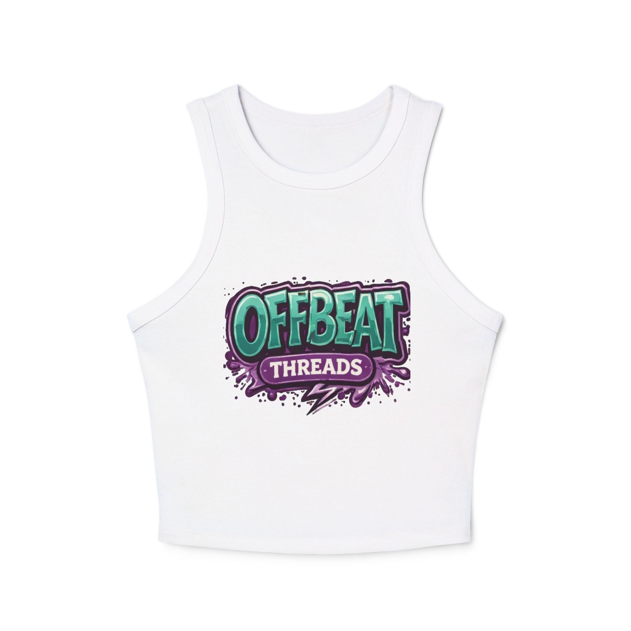 Women's Micro Rib Racer Tank Top