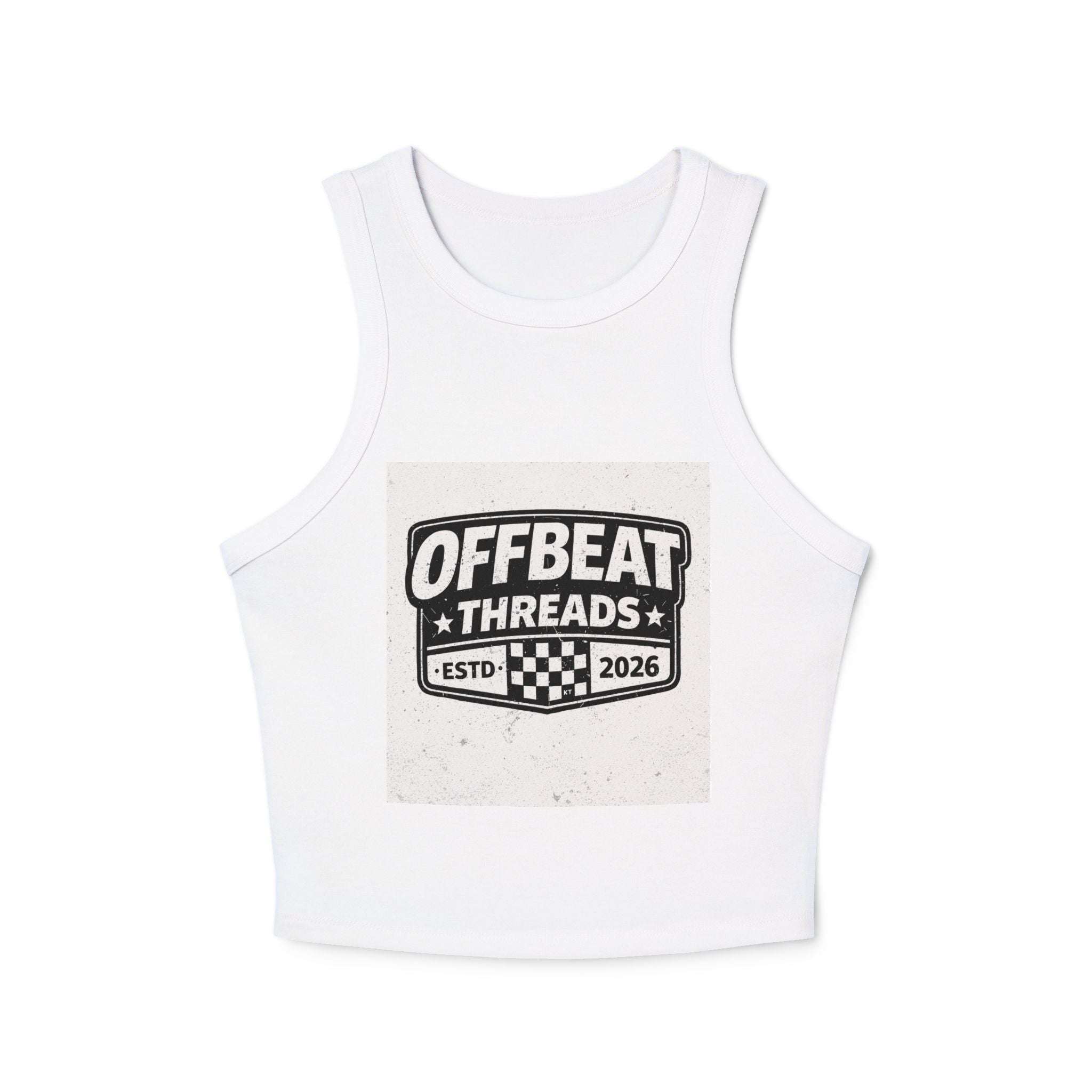 Women's Micro Rib Racer Tank Top