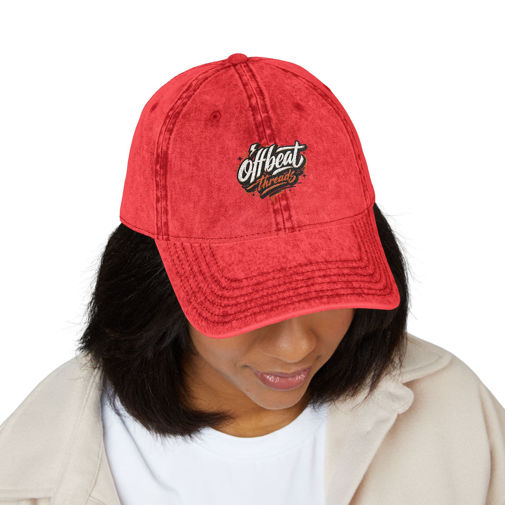 Vintage Cap (Embroidery)