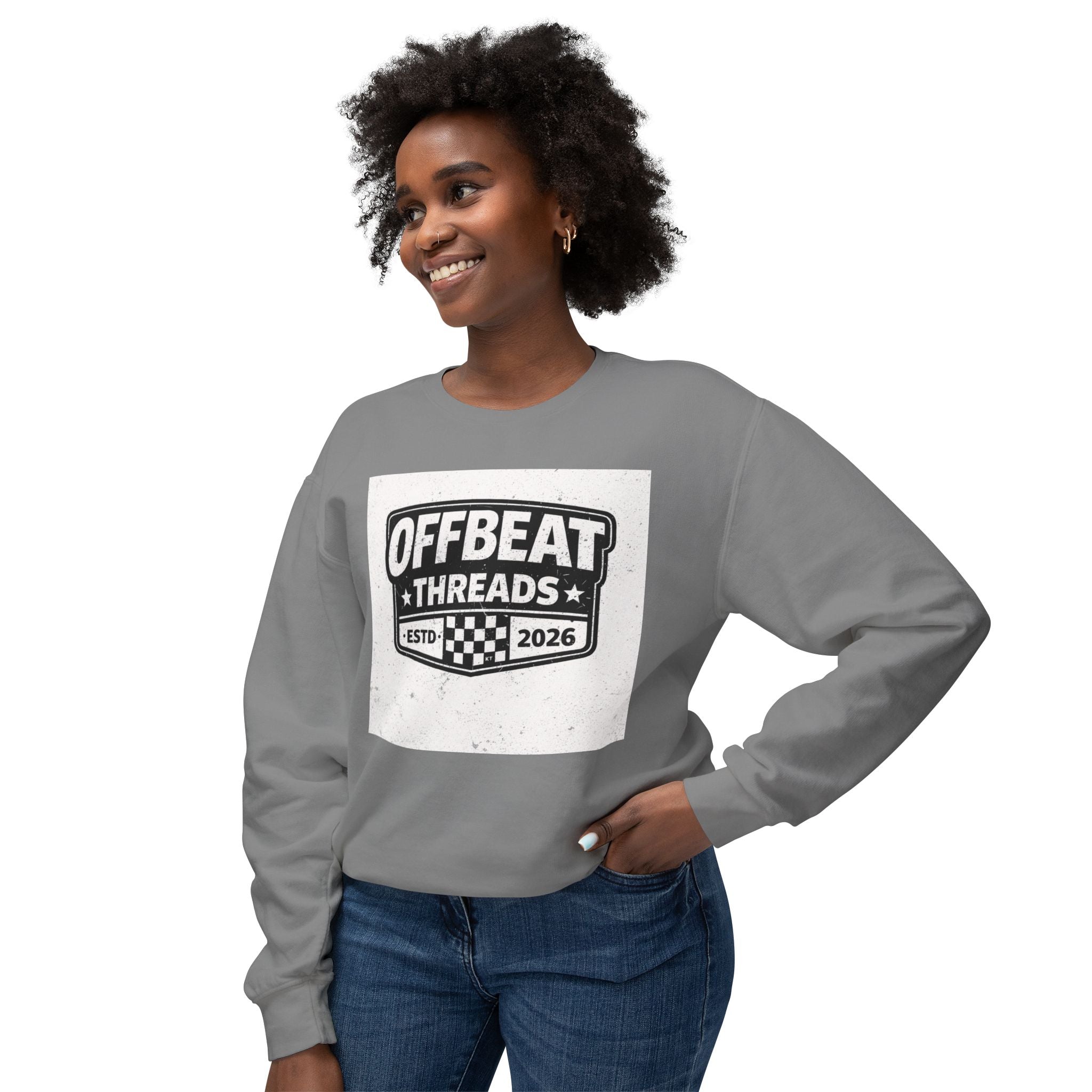 Unisex Lightweight Crewneck Sweatshirt