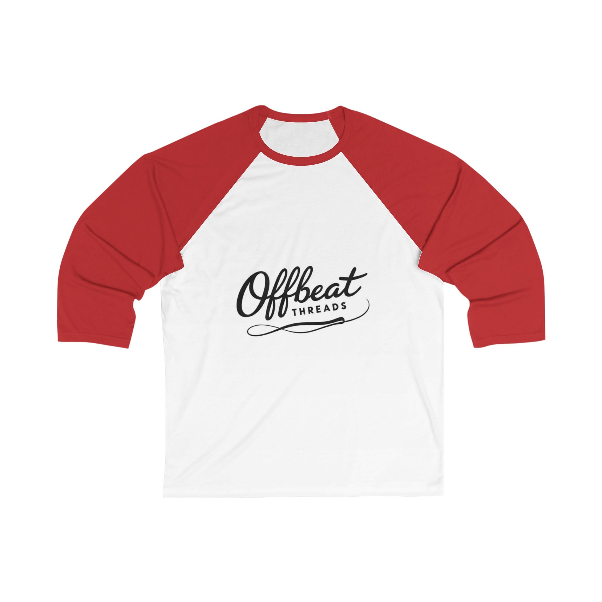 Unisex 3\4 Sleeve Baseball Tee