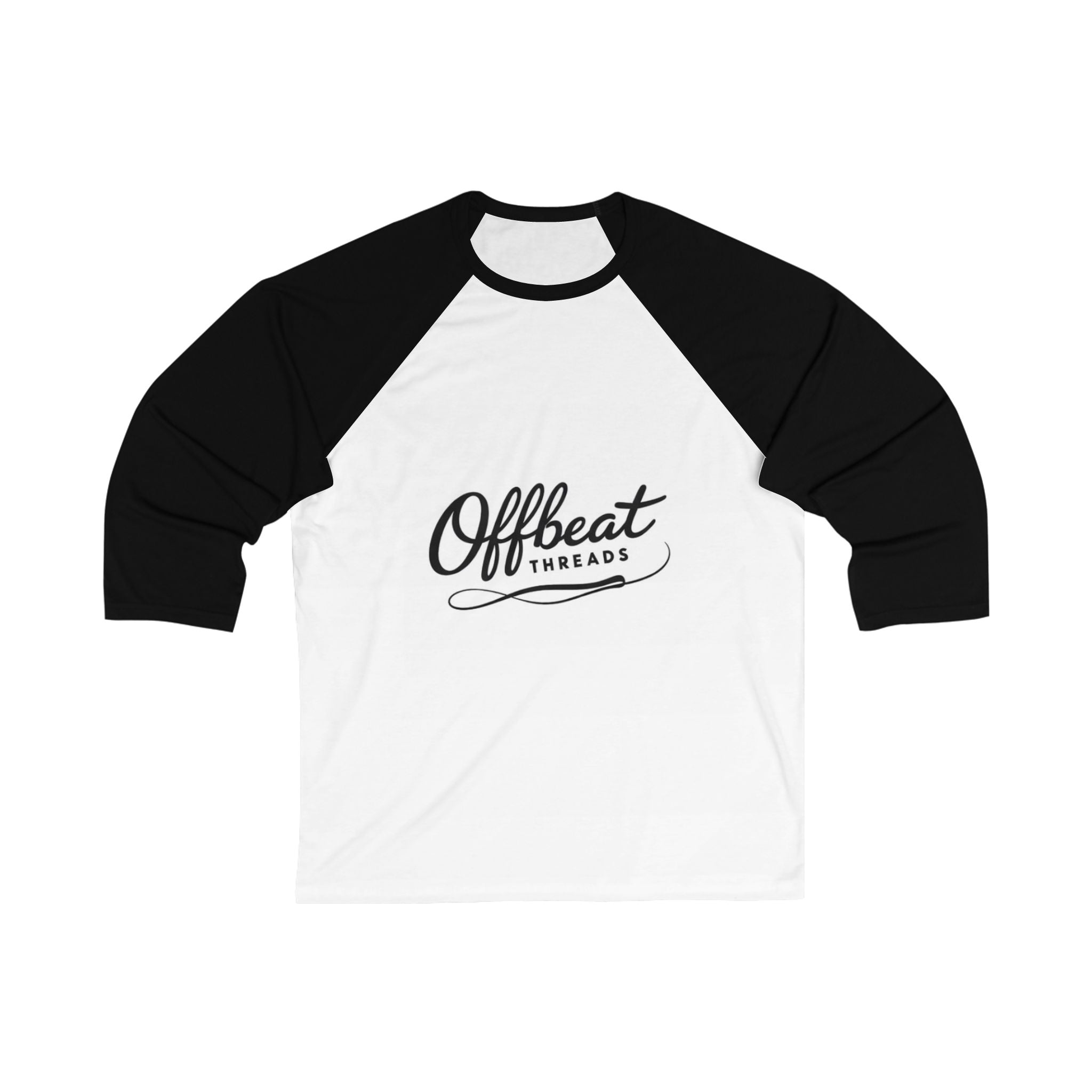 Unisex 3\4 Sleeve Baseball Tee