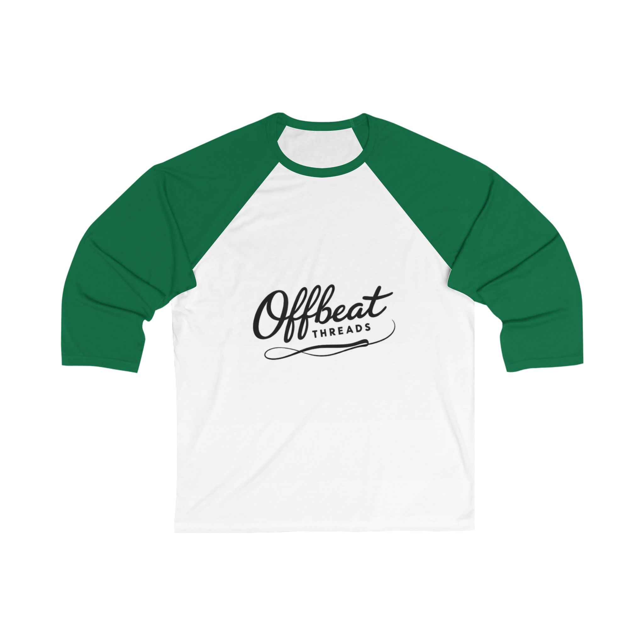 Unisex 3\4 Sleeve Baseball Tee