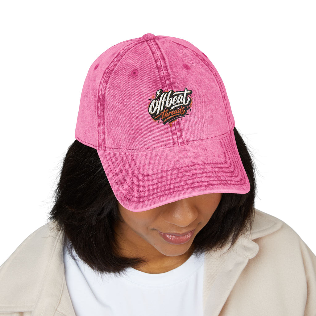 Vintage Cap (Embroidery)