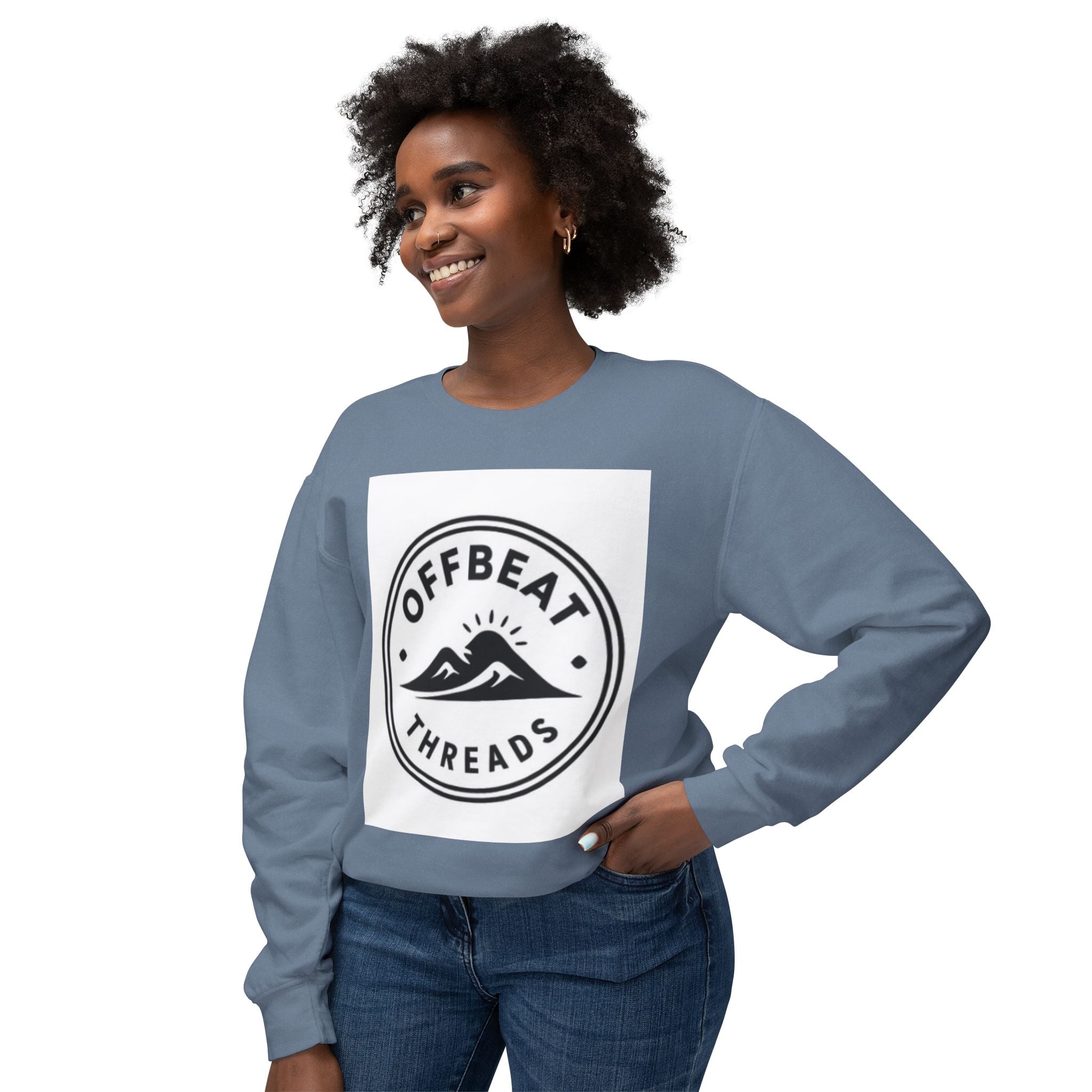 Unisex Lightweight Crewneck Sweatshirt