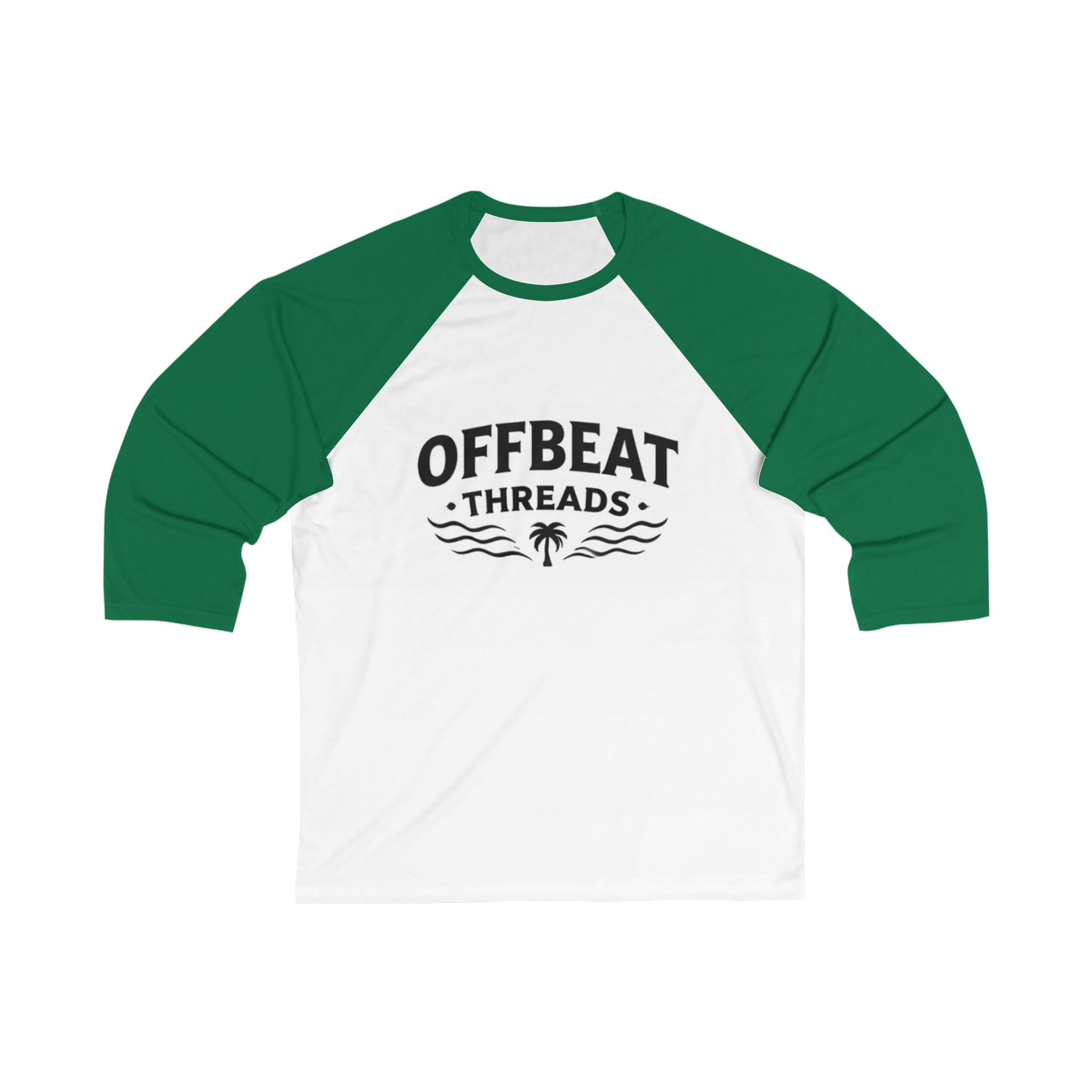 Unisex 3\4 Sleeve Baseball Tee