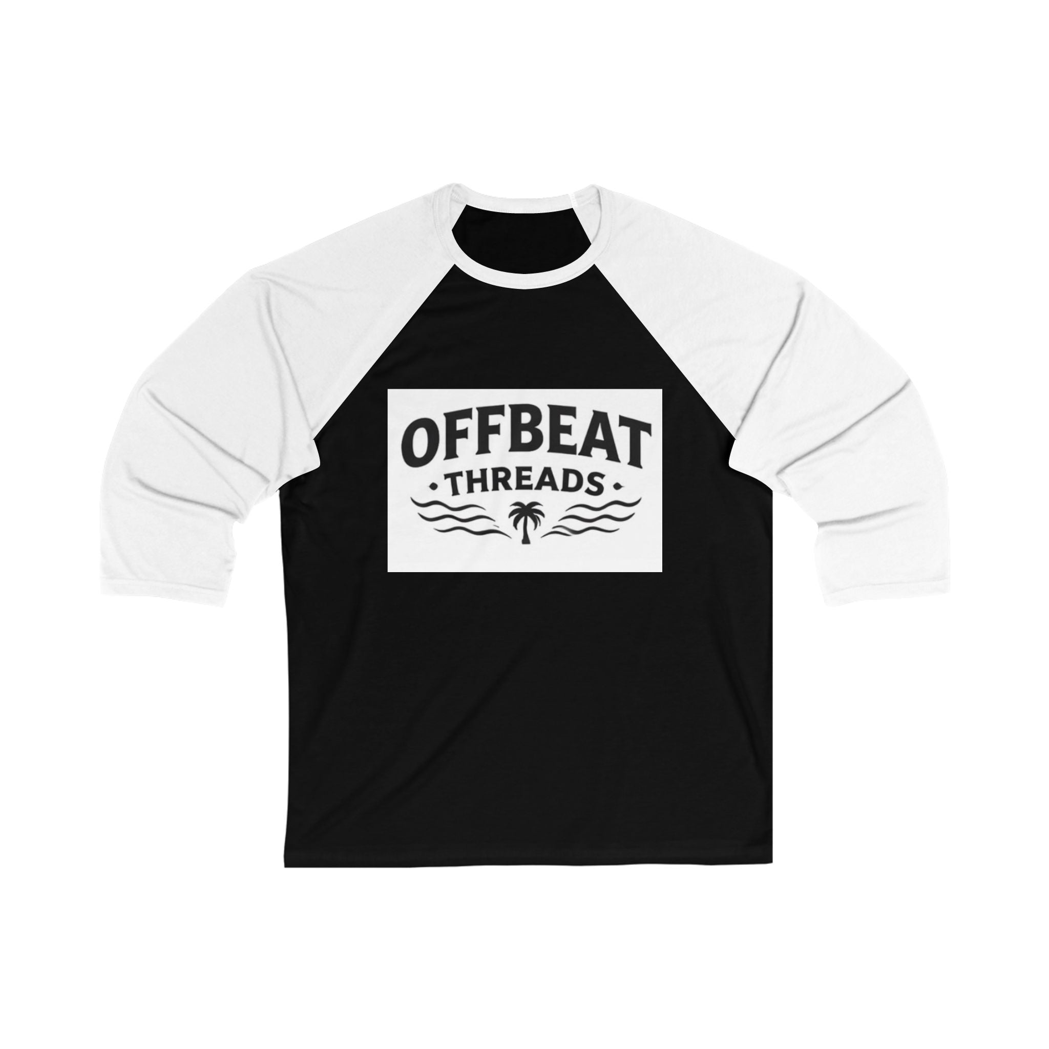 Unisex 3\4 Sleeve Baseball Tee