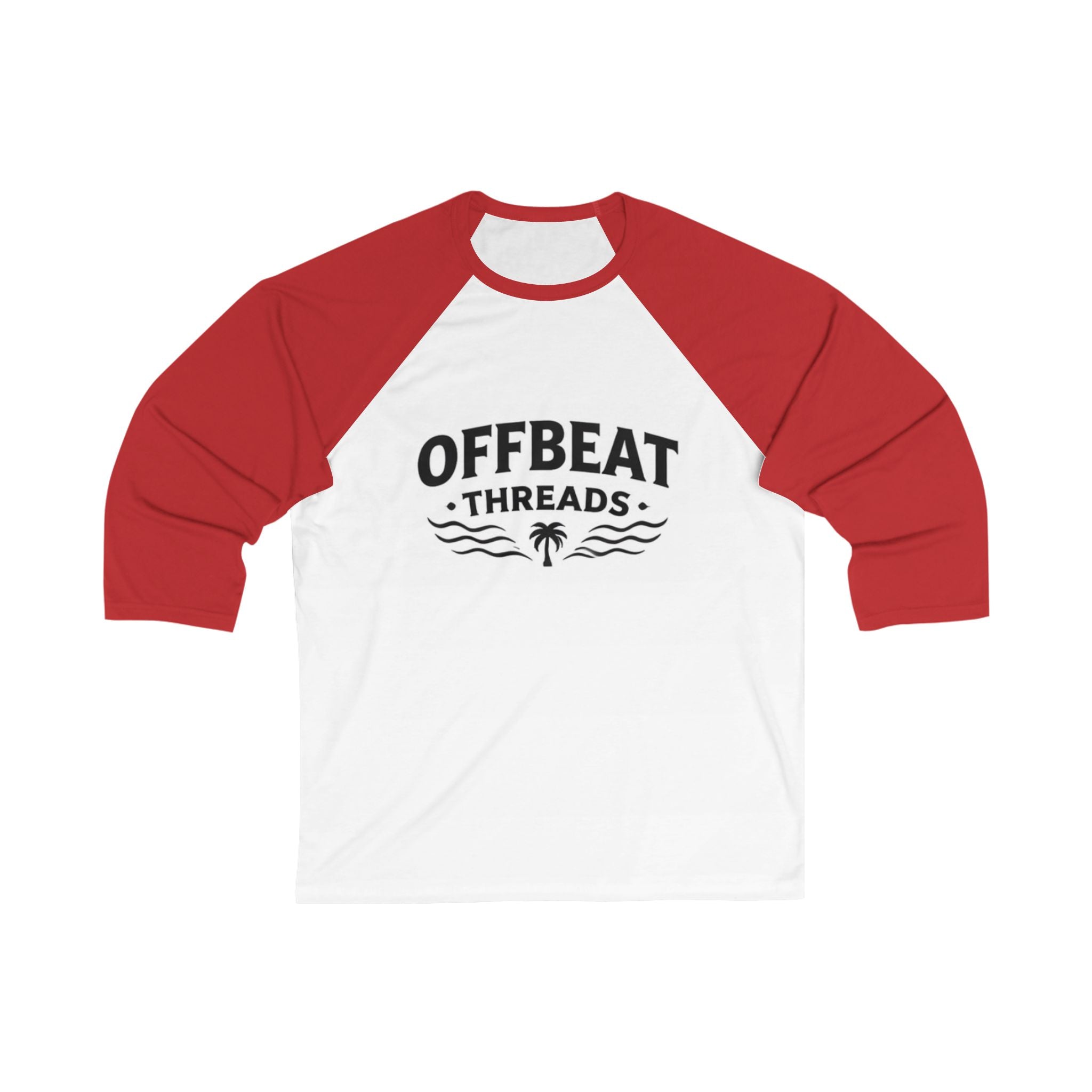 Unisex 3\4 Sleeve Baseball Tee