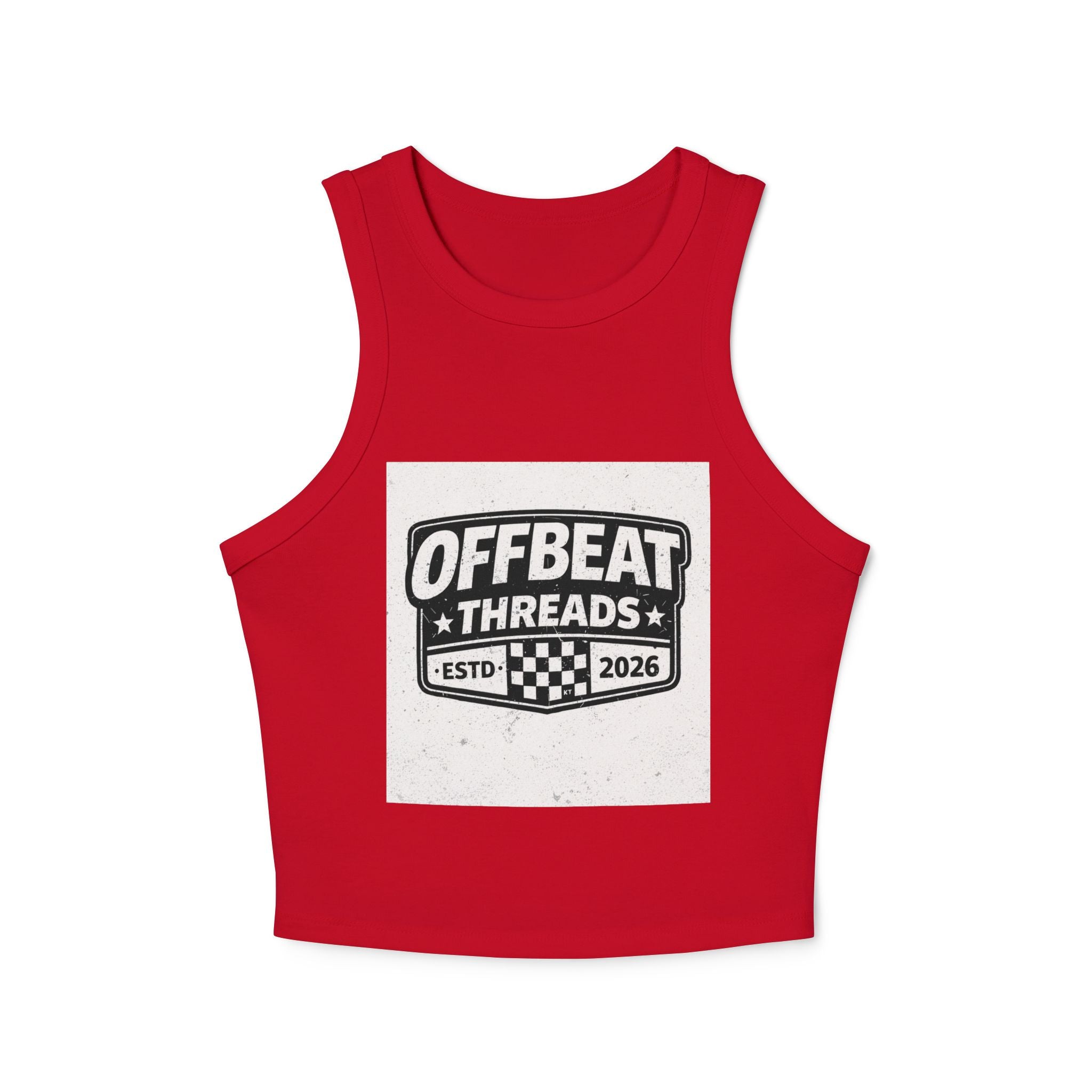 Women's Micro Rib Racer Tank Top