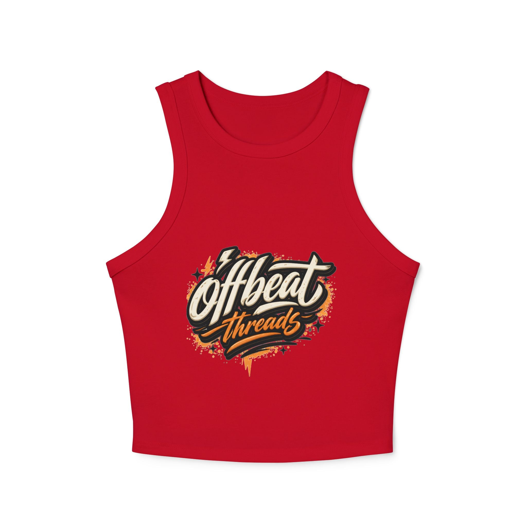 Women's Micro Rib Racer Tank Top