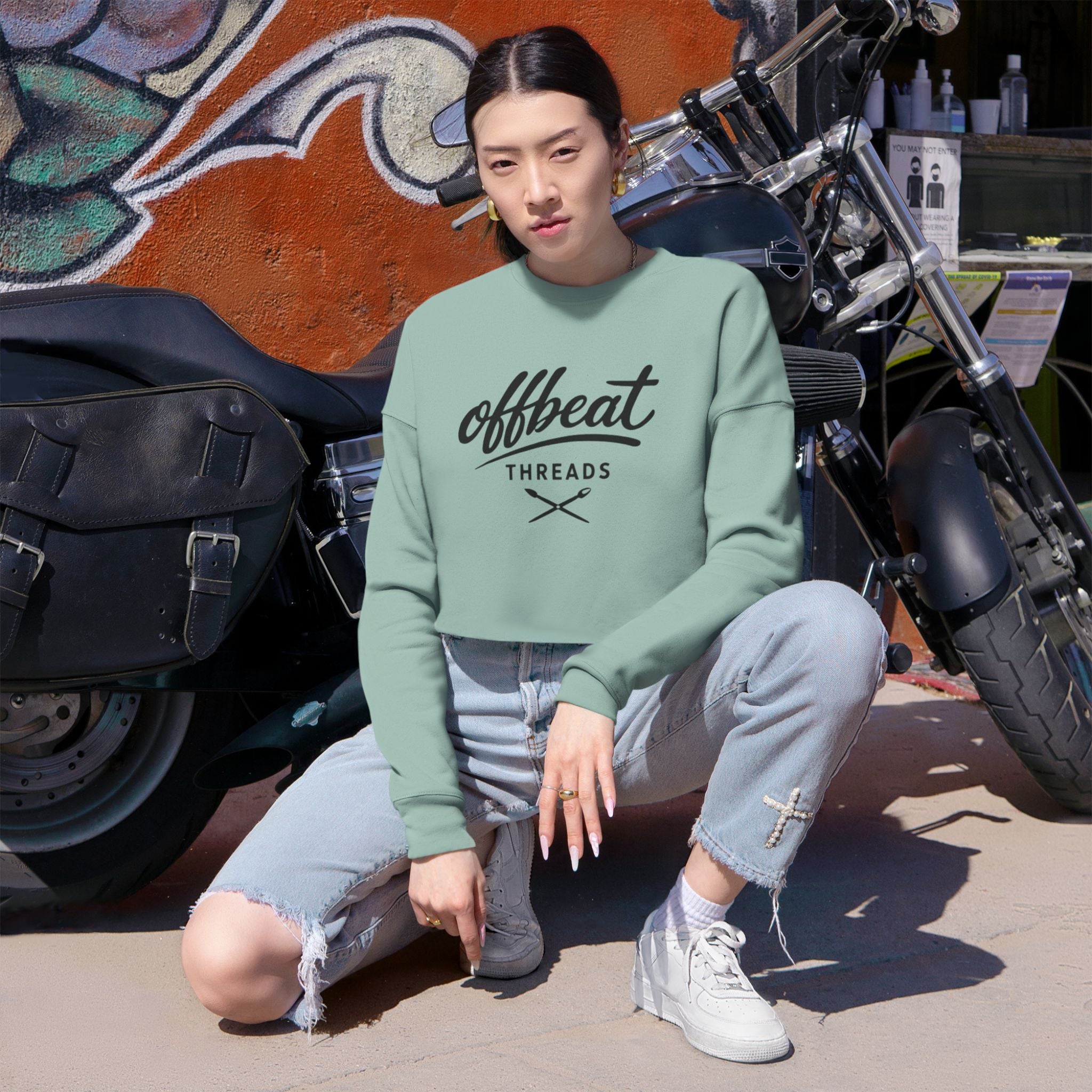 Women's Cropped Sweatshirt