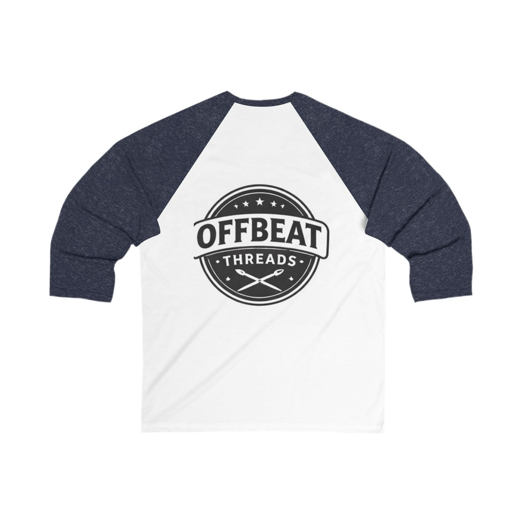 Unisex 3\4 Sleeve Baseball Tee