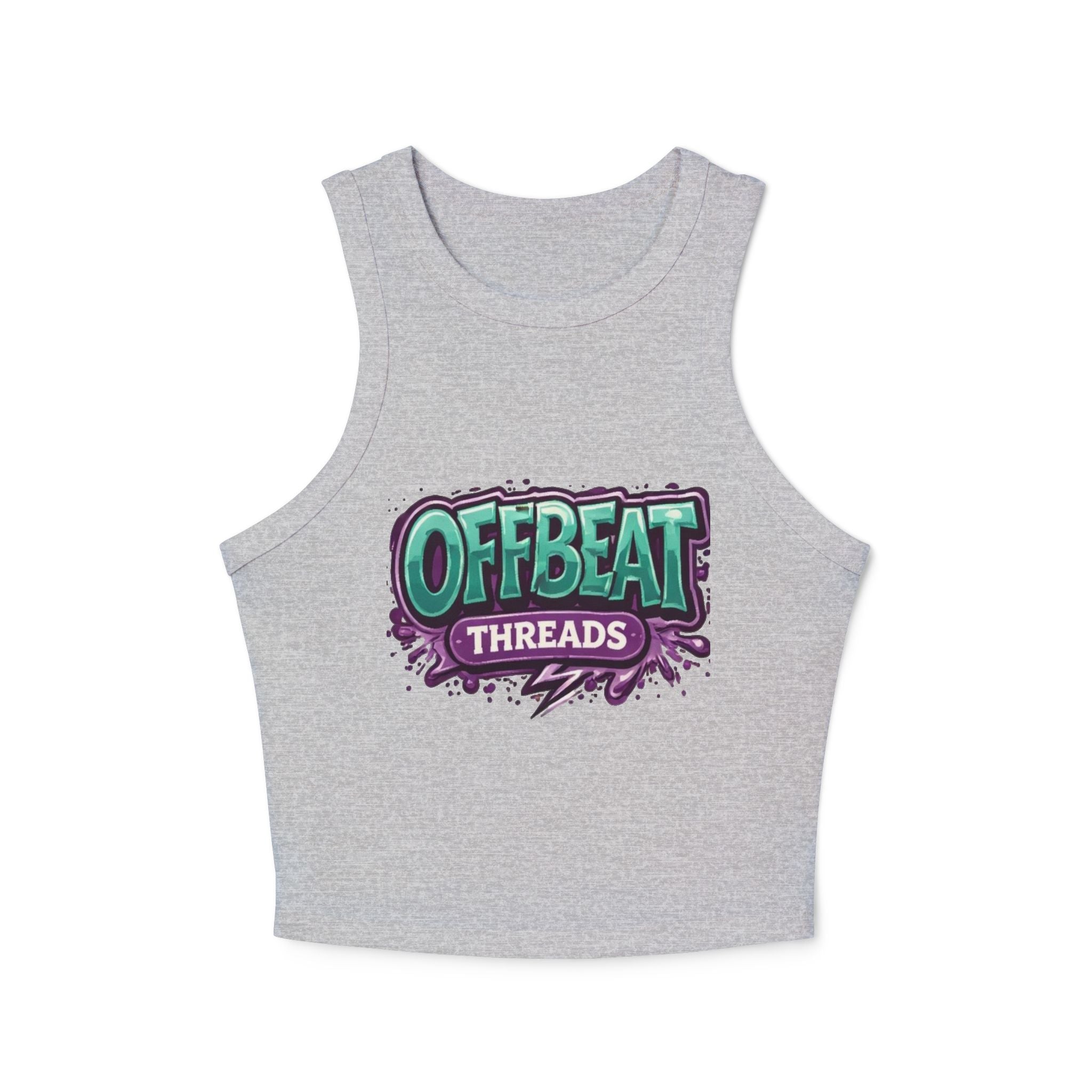 Women's Micro Rib Racer Tank Top