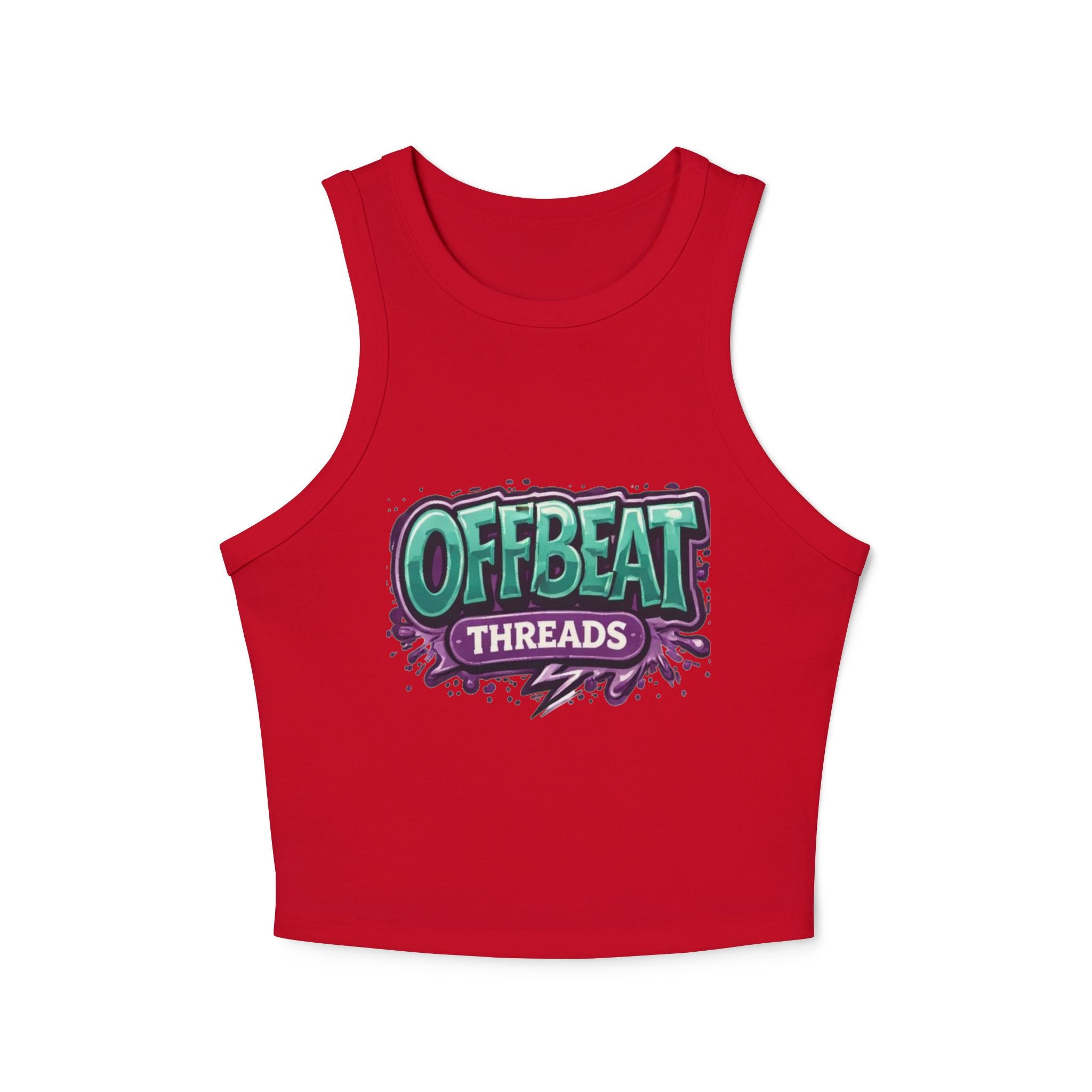 Women's Micro Rib Racer Tank Top