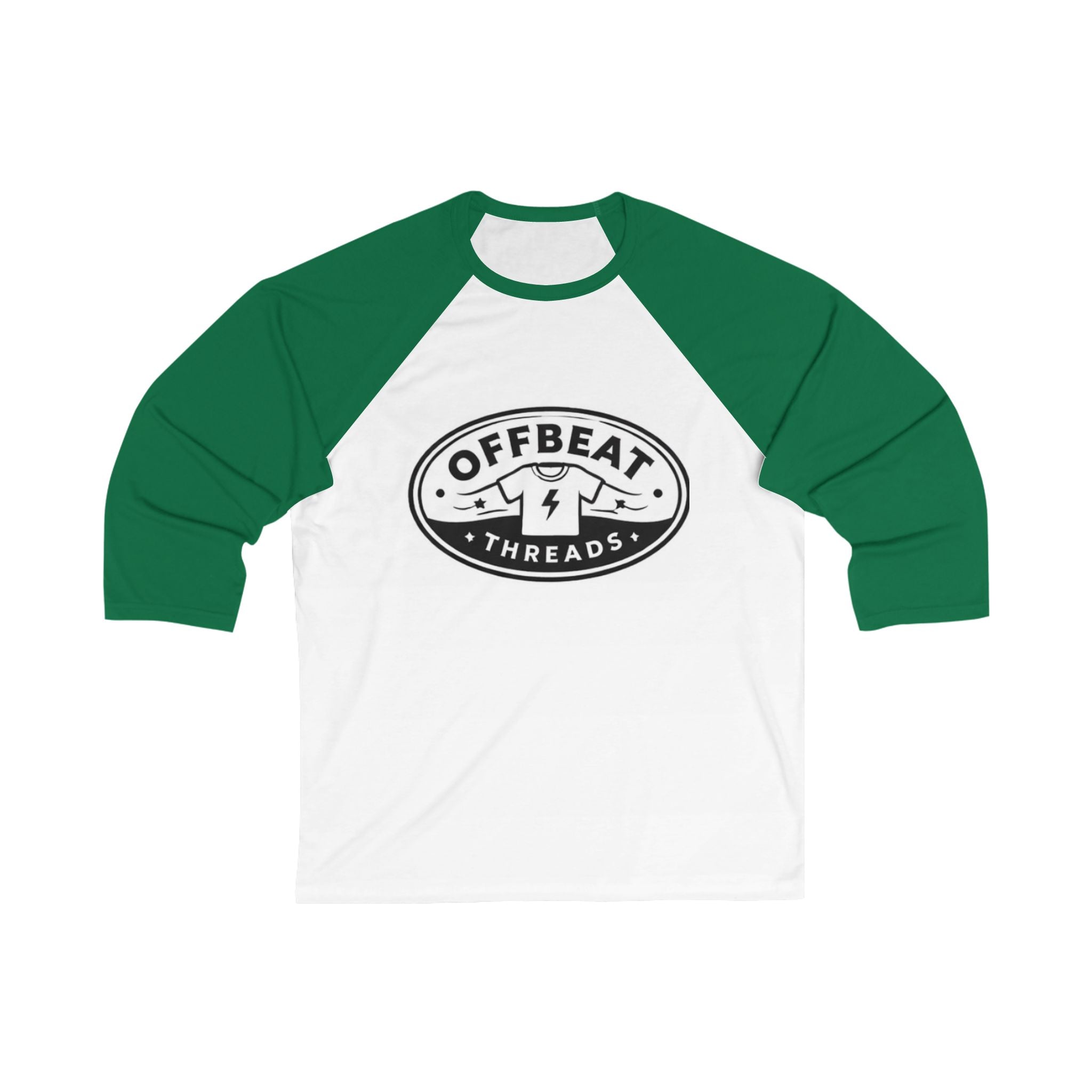 Unisex 3\4 Sleeve Baseball Tee
