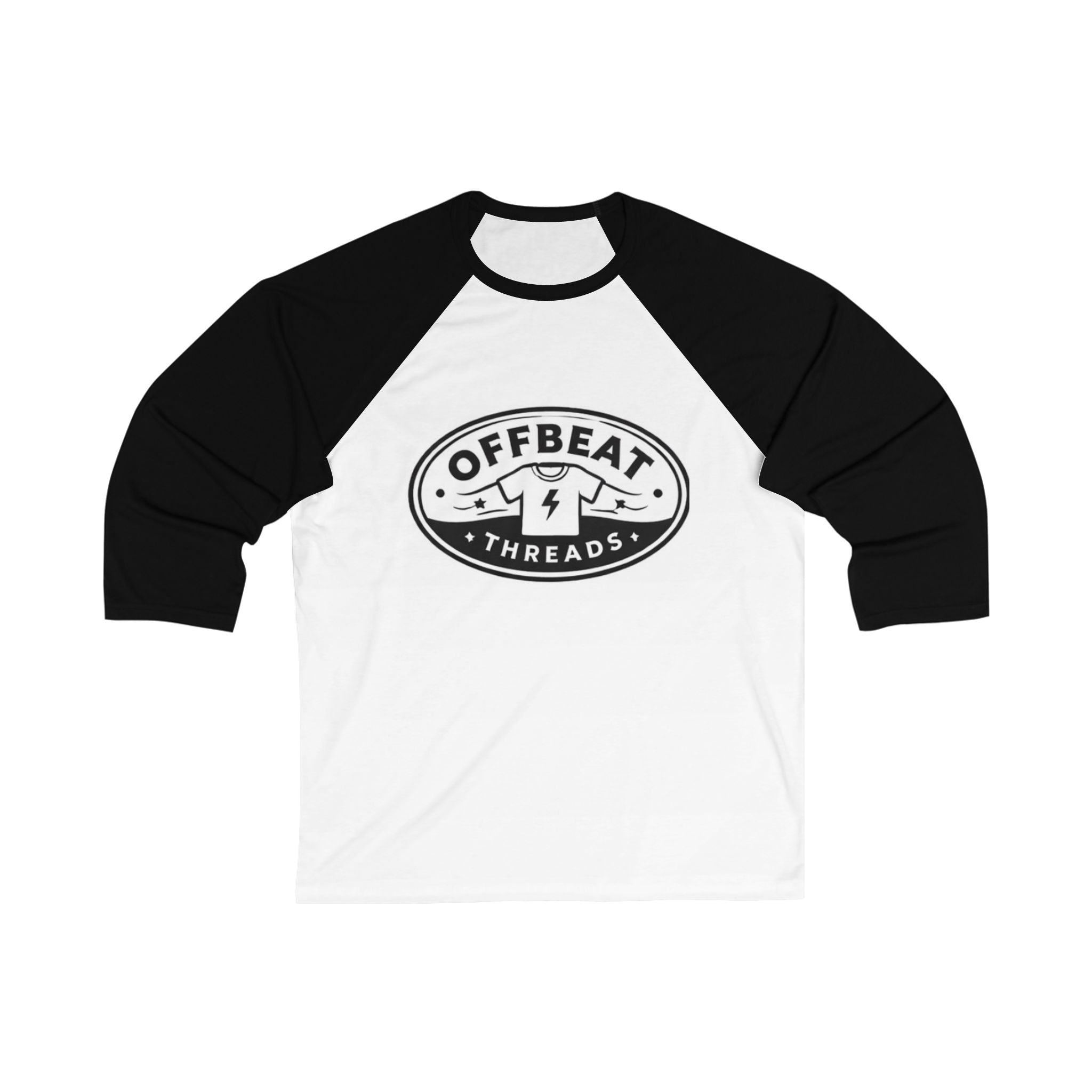 Unisex 3\4 Sleeve Baseball Tee
