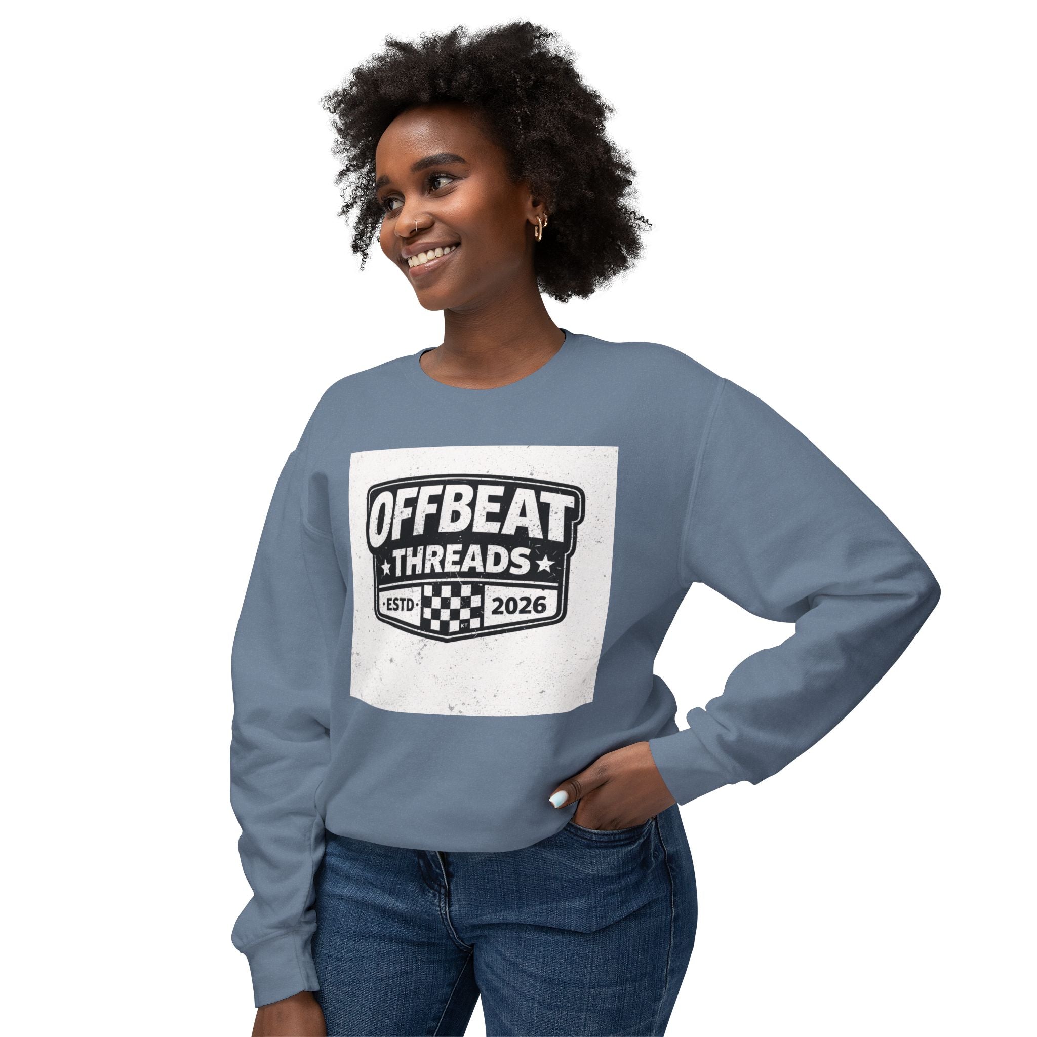 Unisex Lightweight Crewneck Sweatshirt