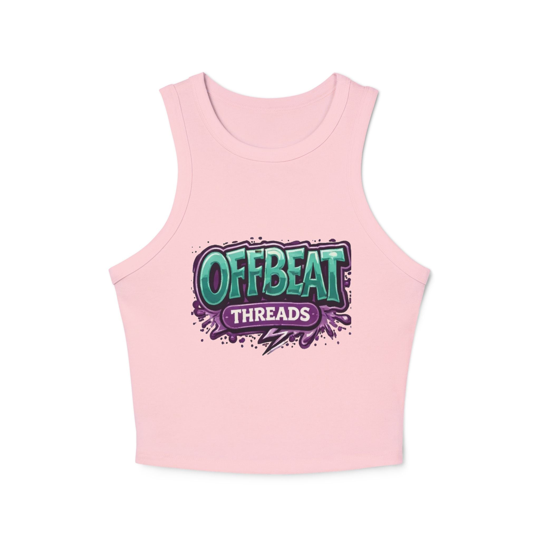 Women's Micro Rib Racer Tank Top