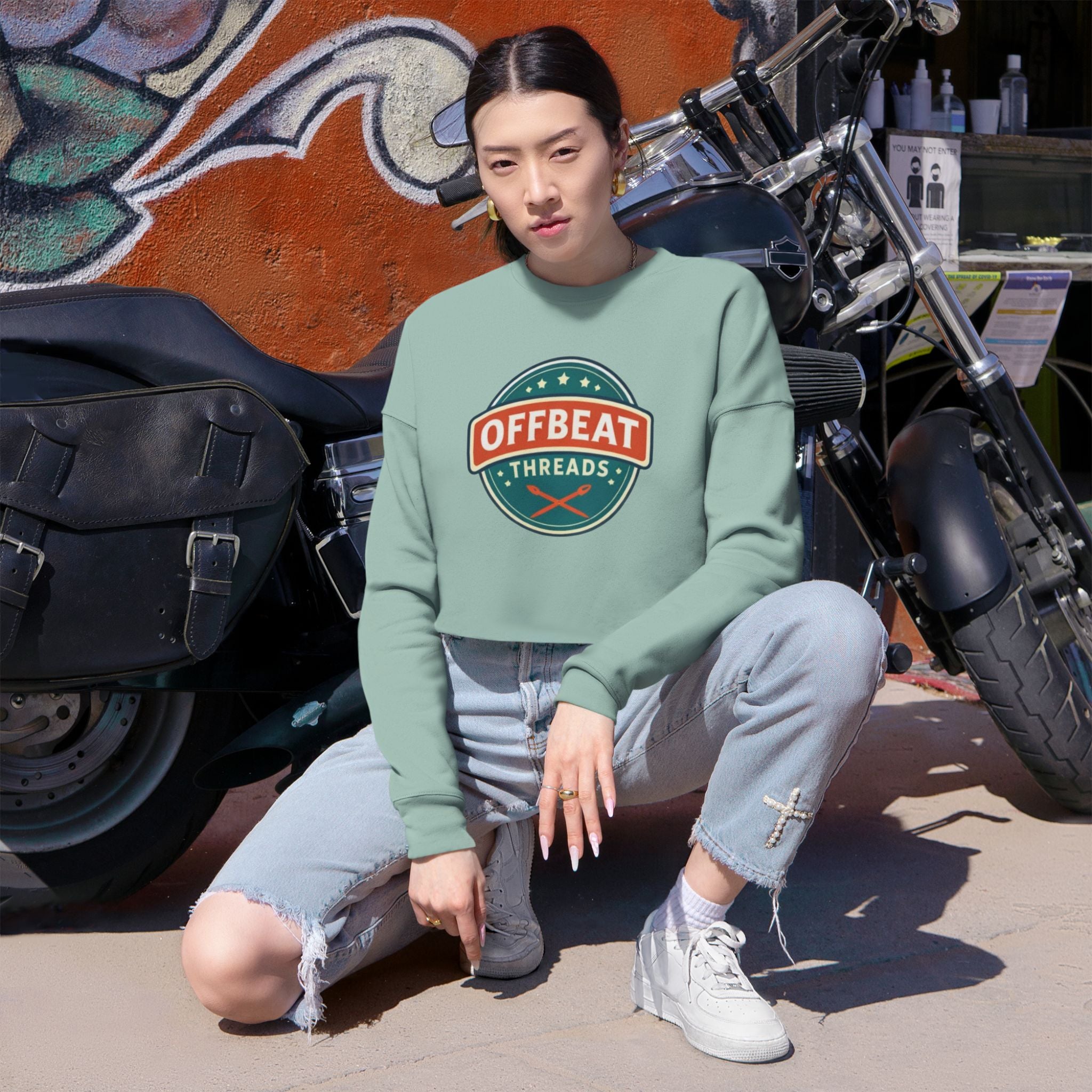 Women's Cropped Sweatshirt