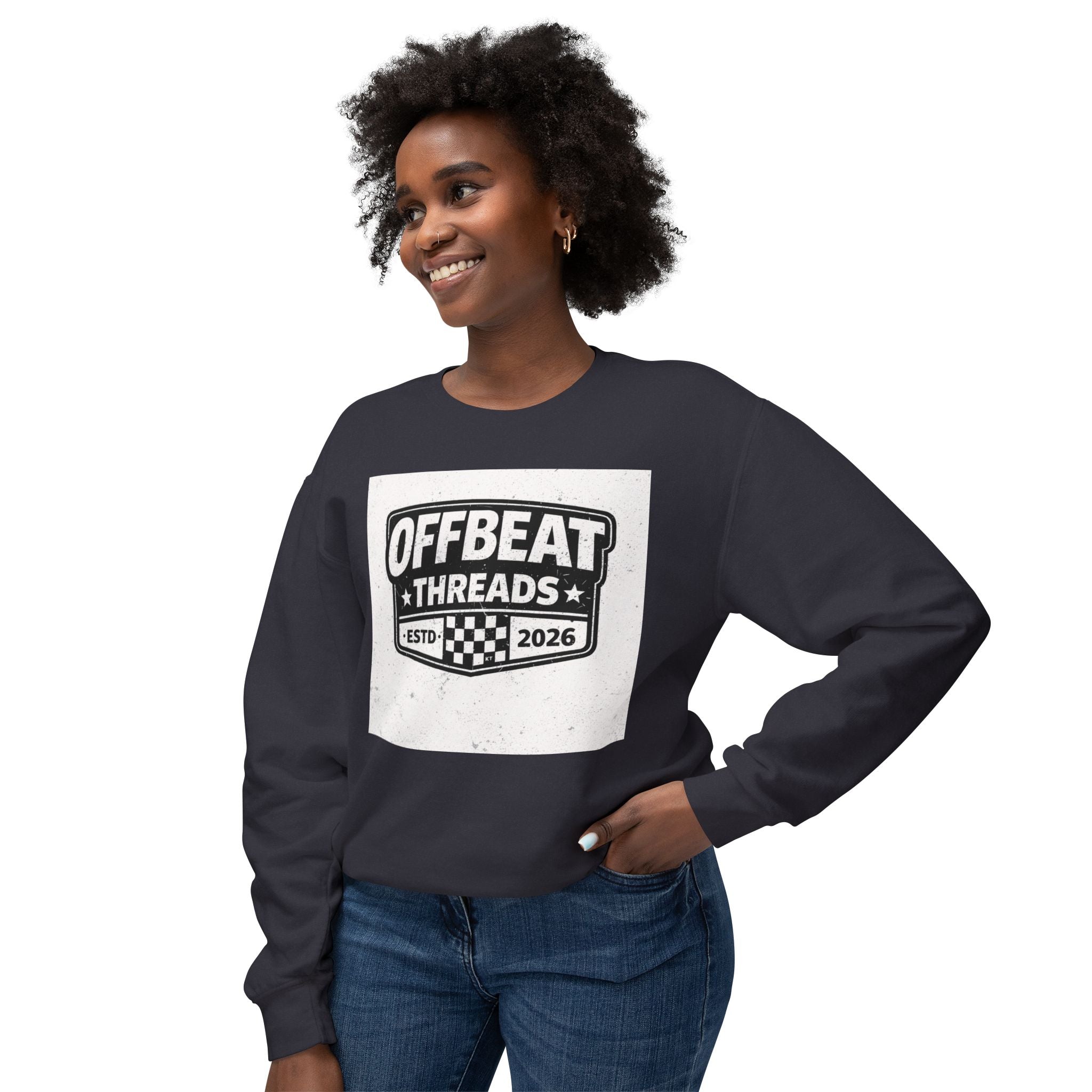 Unisex Lightweight Crewneck Sweatshirt