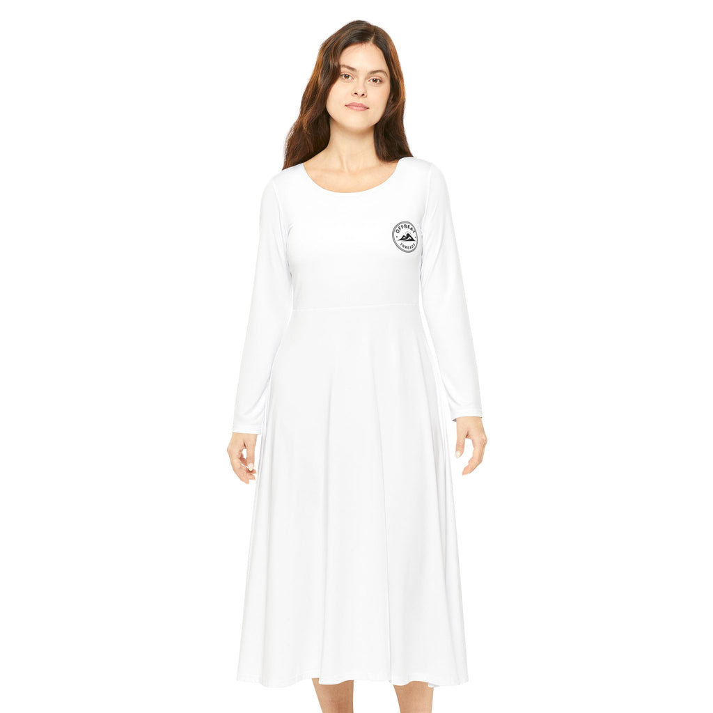 Women's Long Sleeve Dance Dress (AOP)