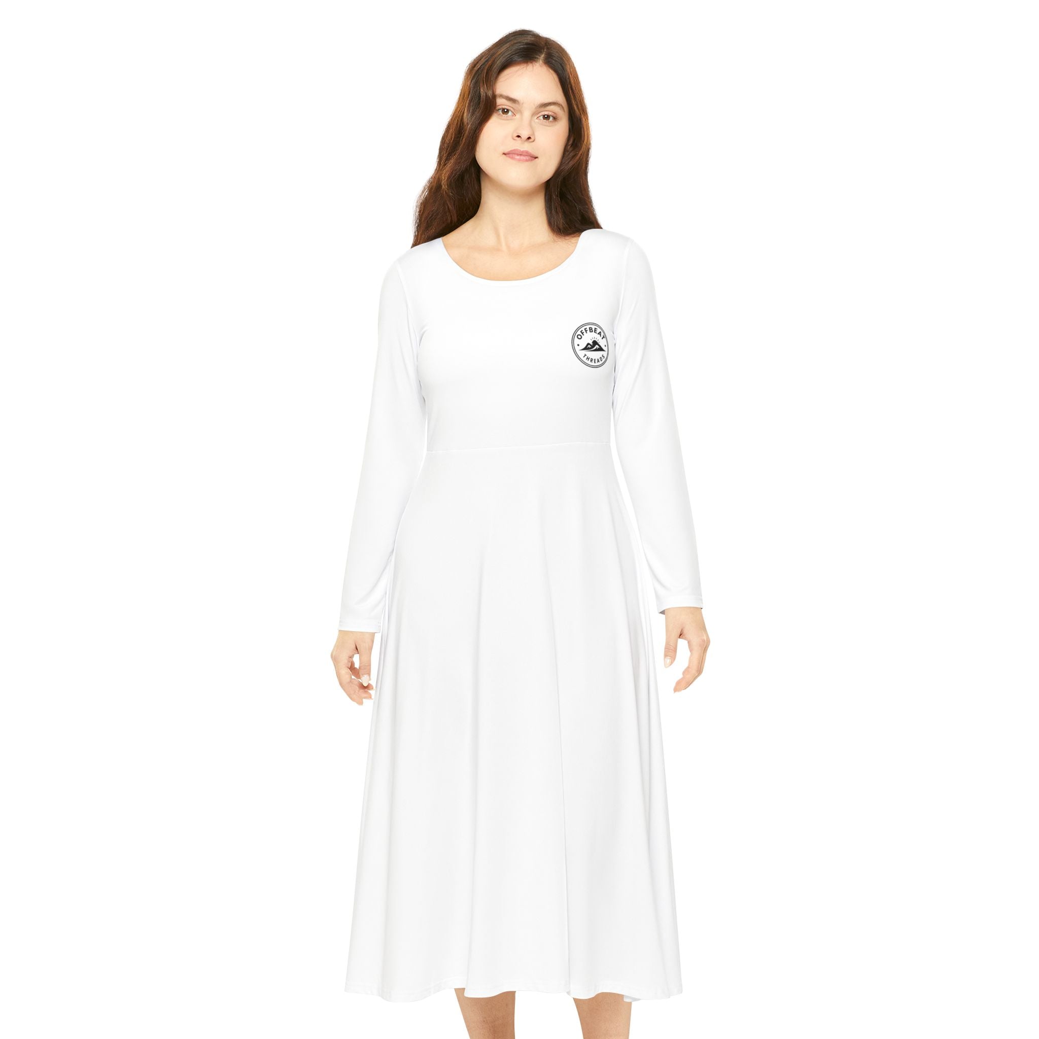 Women's Long Sleeve Dance Dress (AOP)