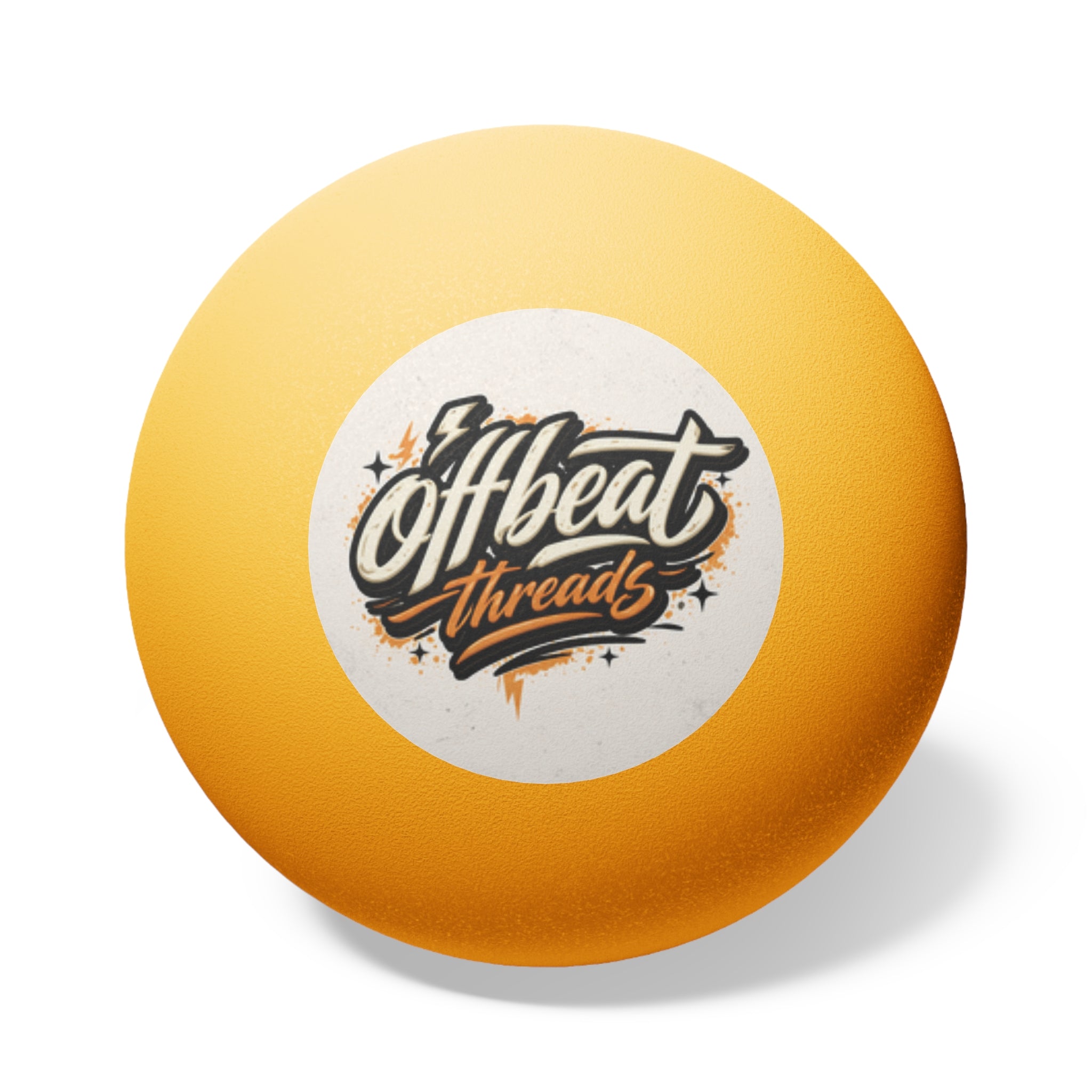 Ping Pong Balls, 6 pcs