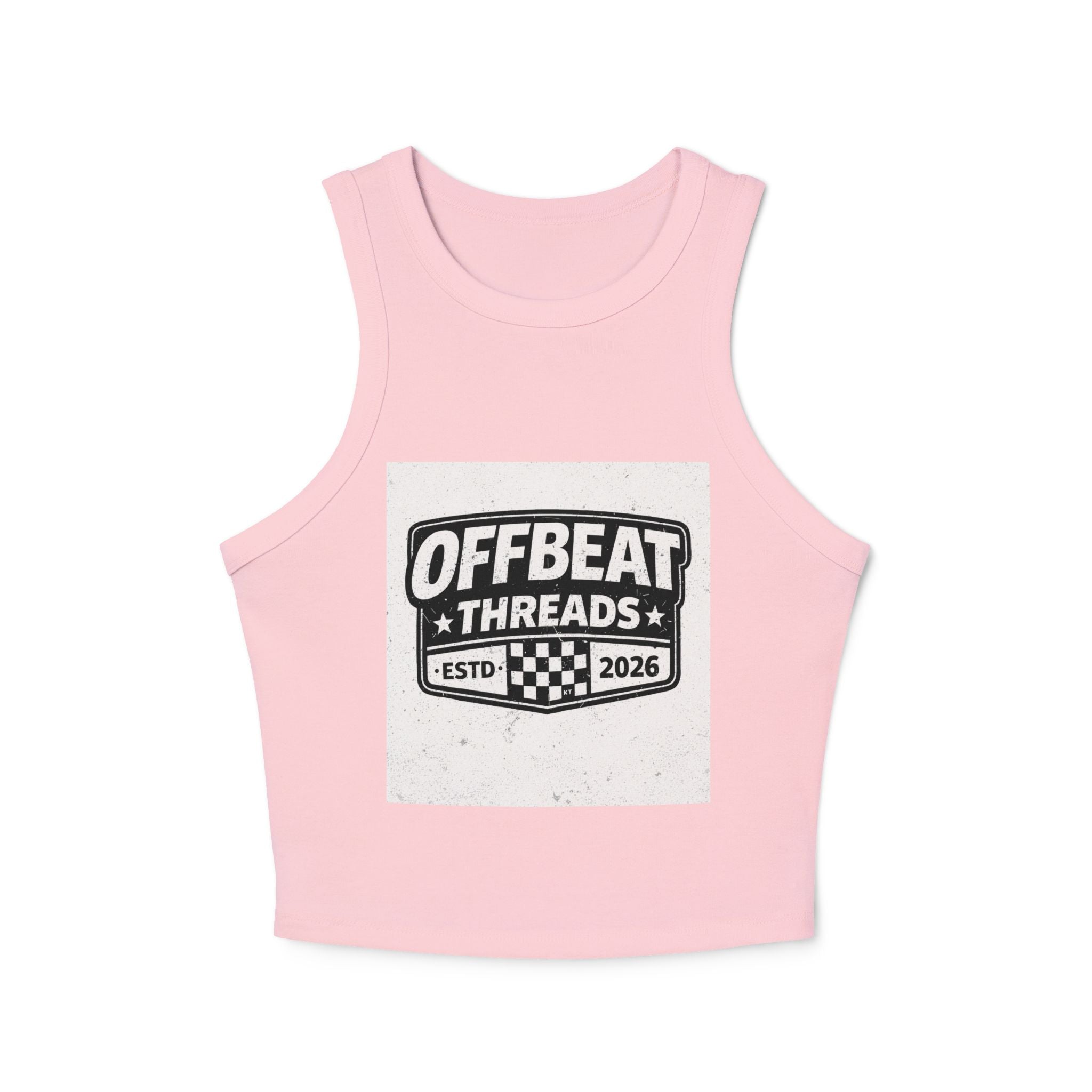 Women's Micro Rib Racer Tank Top