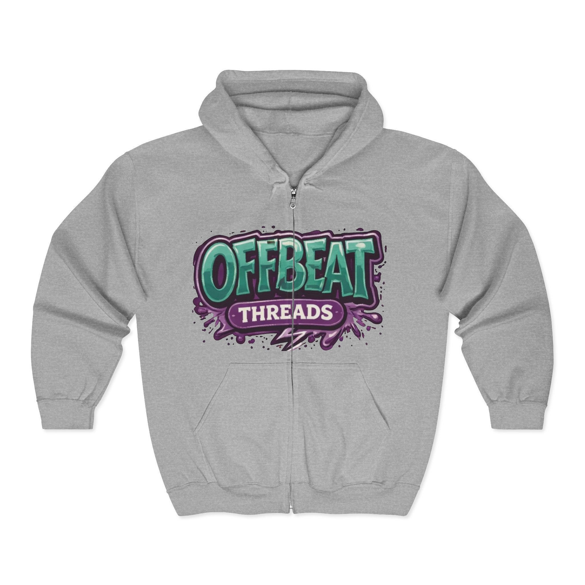 Unisex Heavy Blend™ Full Zip Hooded Sweatshirt
