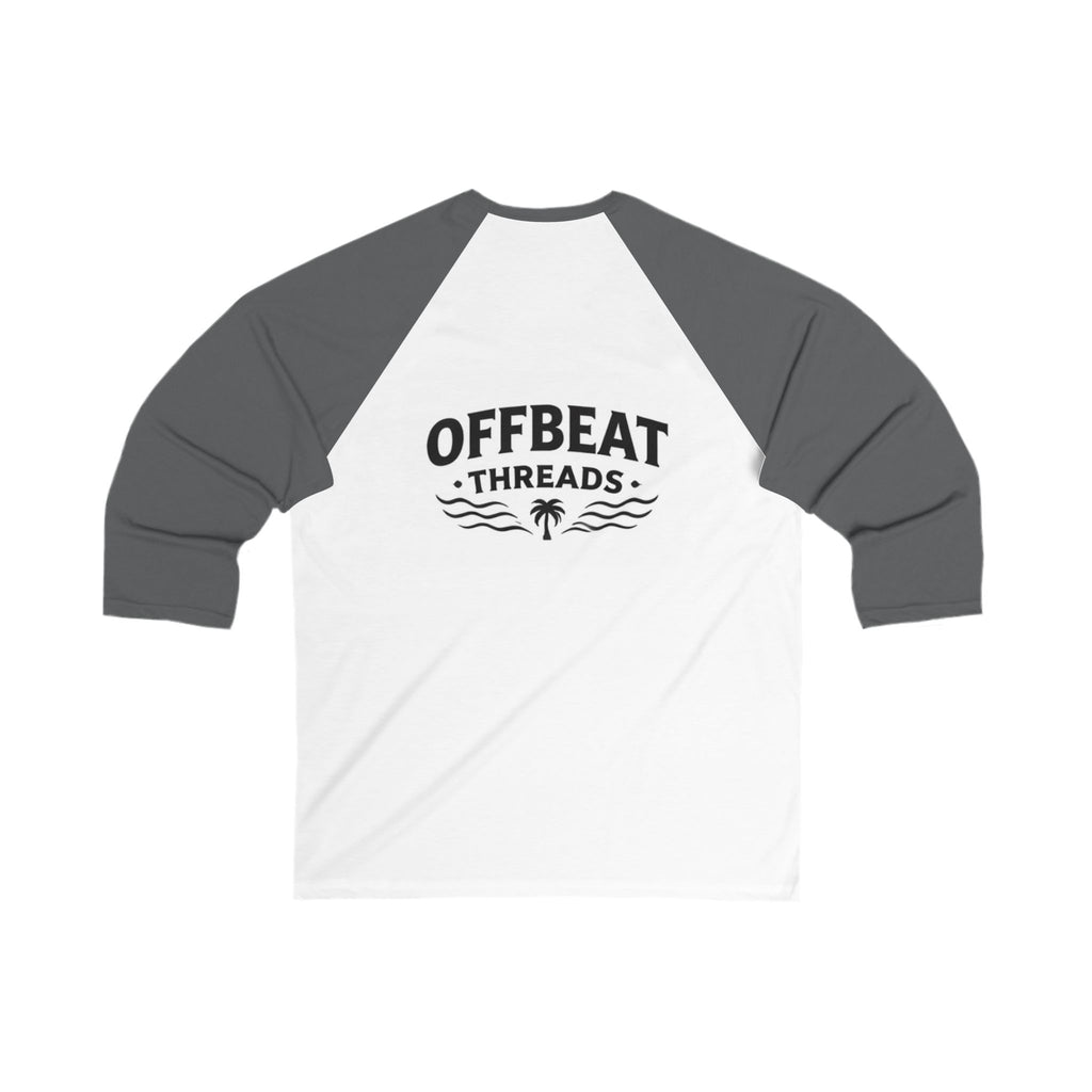 Unisex 3\4 Sleeve Baseball Tee