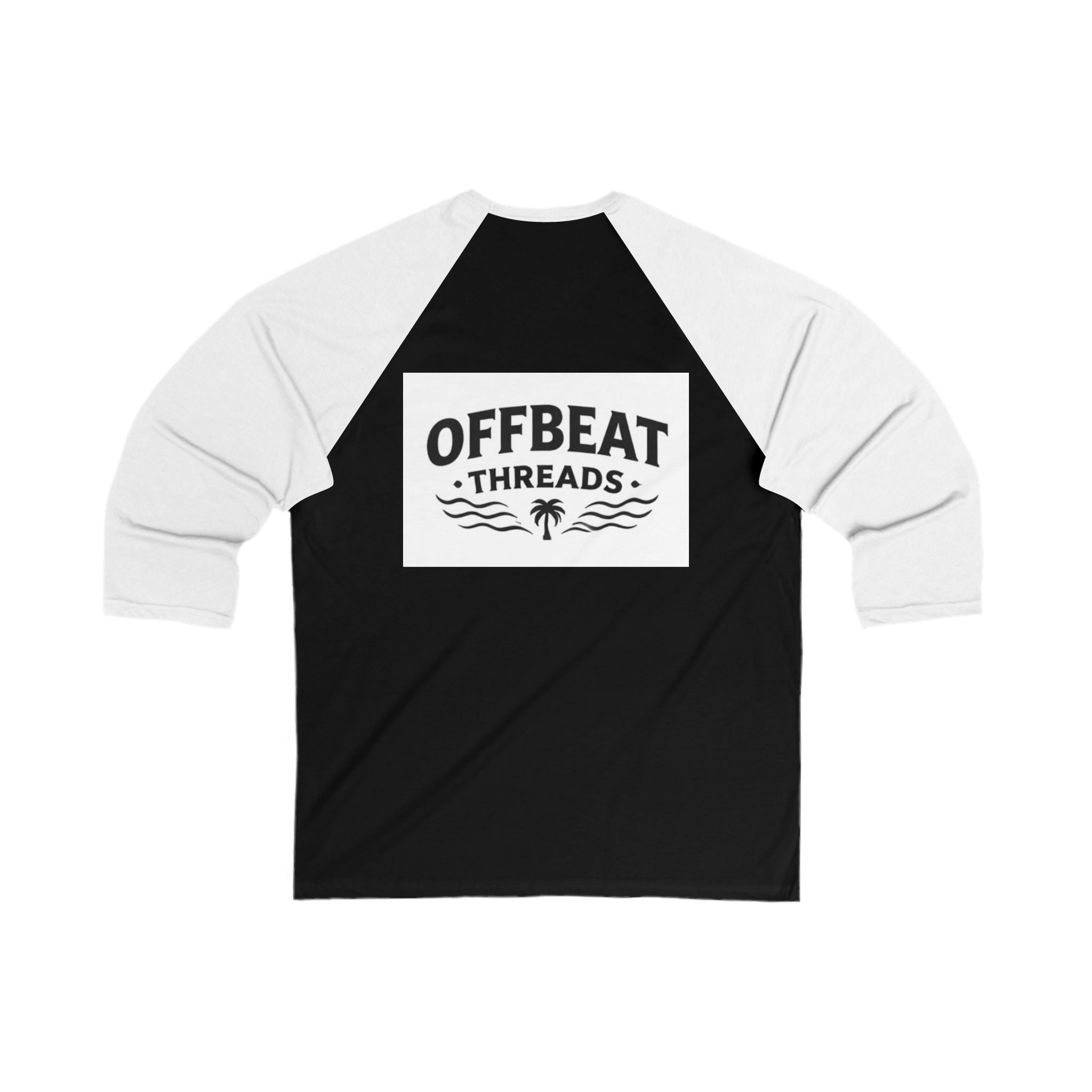 Unisex 3\4 Sleeve Baseball Tee