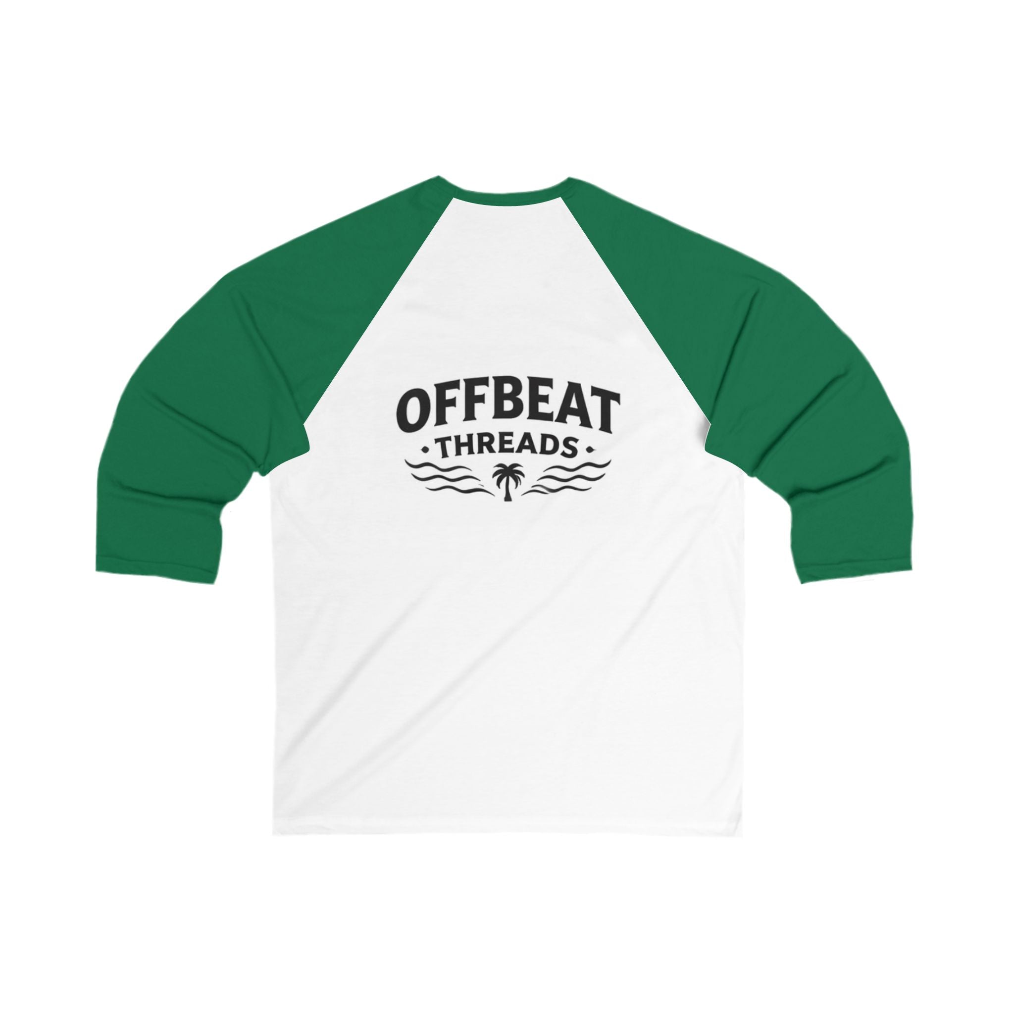 Unisex 3\4 Sleeve Baseball Tee