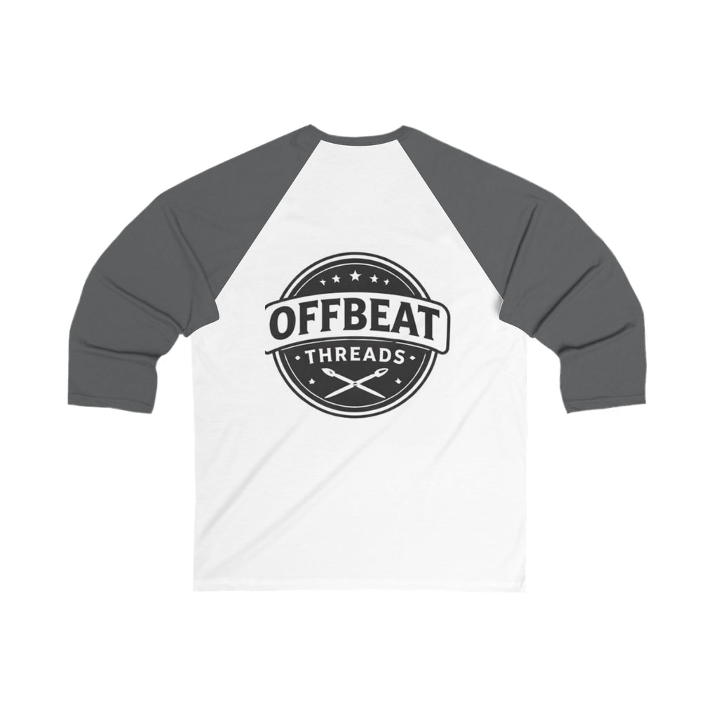 Unisex 3\4 Sleeve Baseball Tee