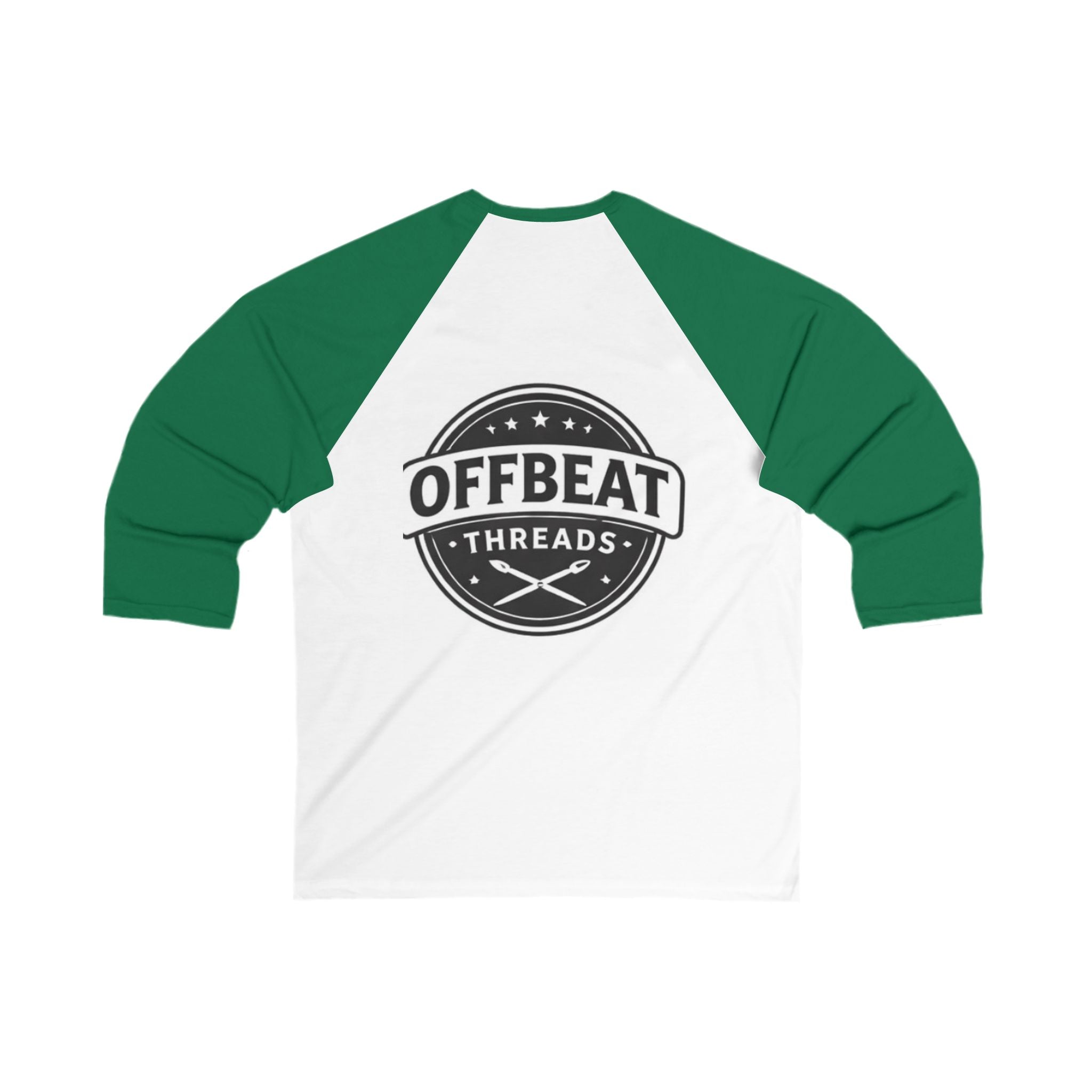 Unisex 3\4 Sleeve Baseball Tee