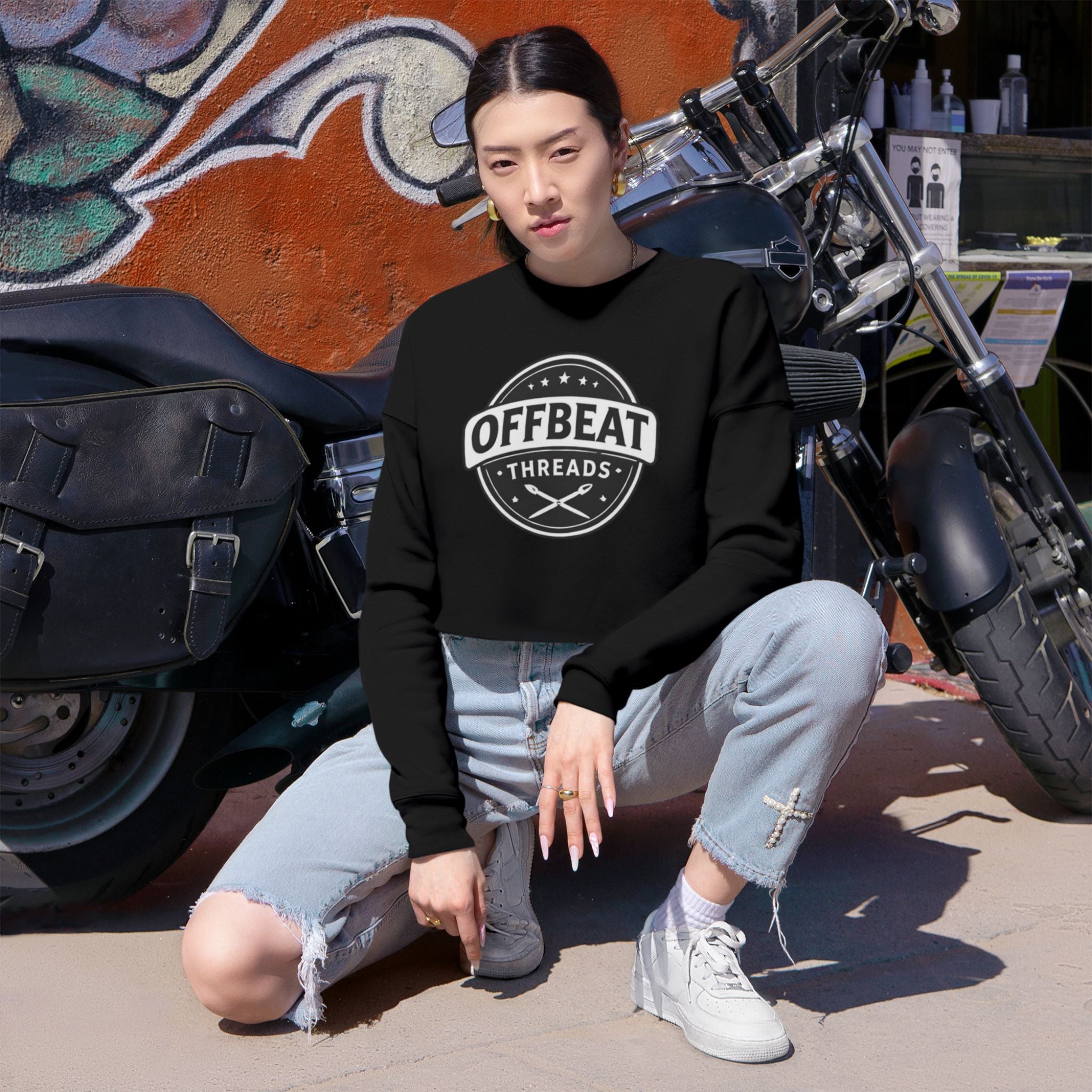 Women's Cropped Sweatshirt
